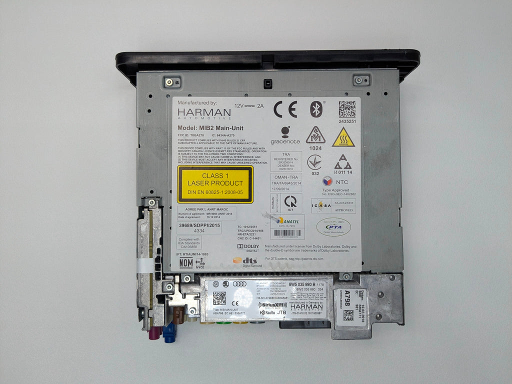 2017 - 2022 OEM AUDI S4 RADIO AUDIO AND VISUAL EQUIPMENT NAVIGATION CD PLAYER