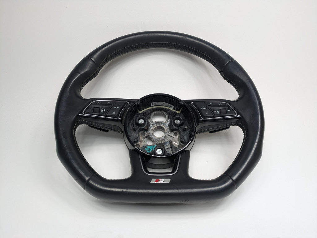 2017 - 2022 OEM AUDI S4 MULTIFUNCTIONAL STEERING WHEEL WITH CONTROL SWITCH