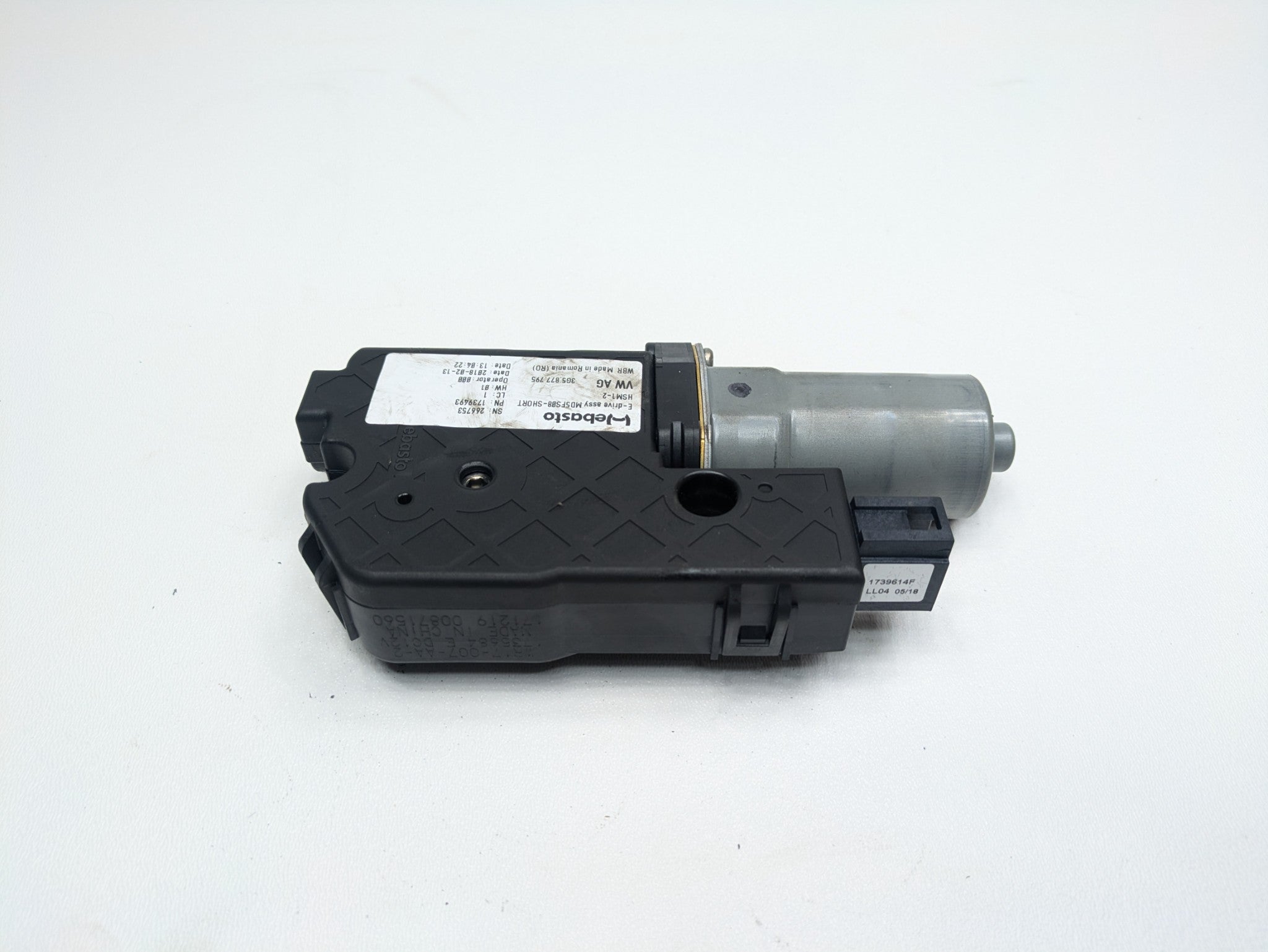 2017 - 2022 OEM AUDI S4 PANORAMIC SUNROOF MOON SHADE POWER MOTOR