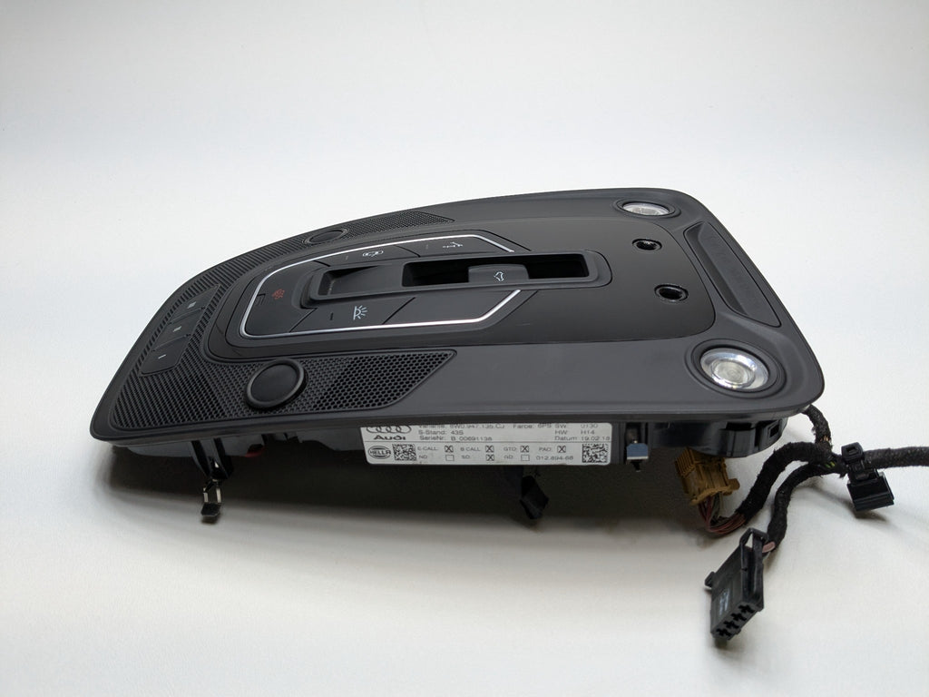 2017 - 2022 OEM AUDI S4 FRONT OVERHEAD ROOF CONSOLE READING INTERIOR DOME LIGHT