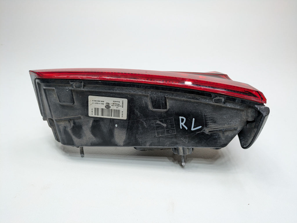 2017 - 2022 OEM AUDI S4 REAR LEFT DRIVER SIDE TRUNK LID MOUNTED INNER TAIL LIGHT