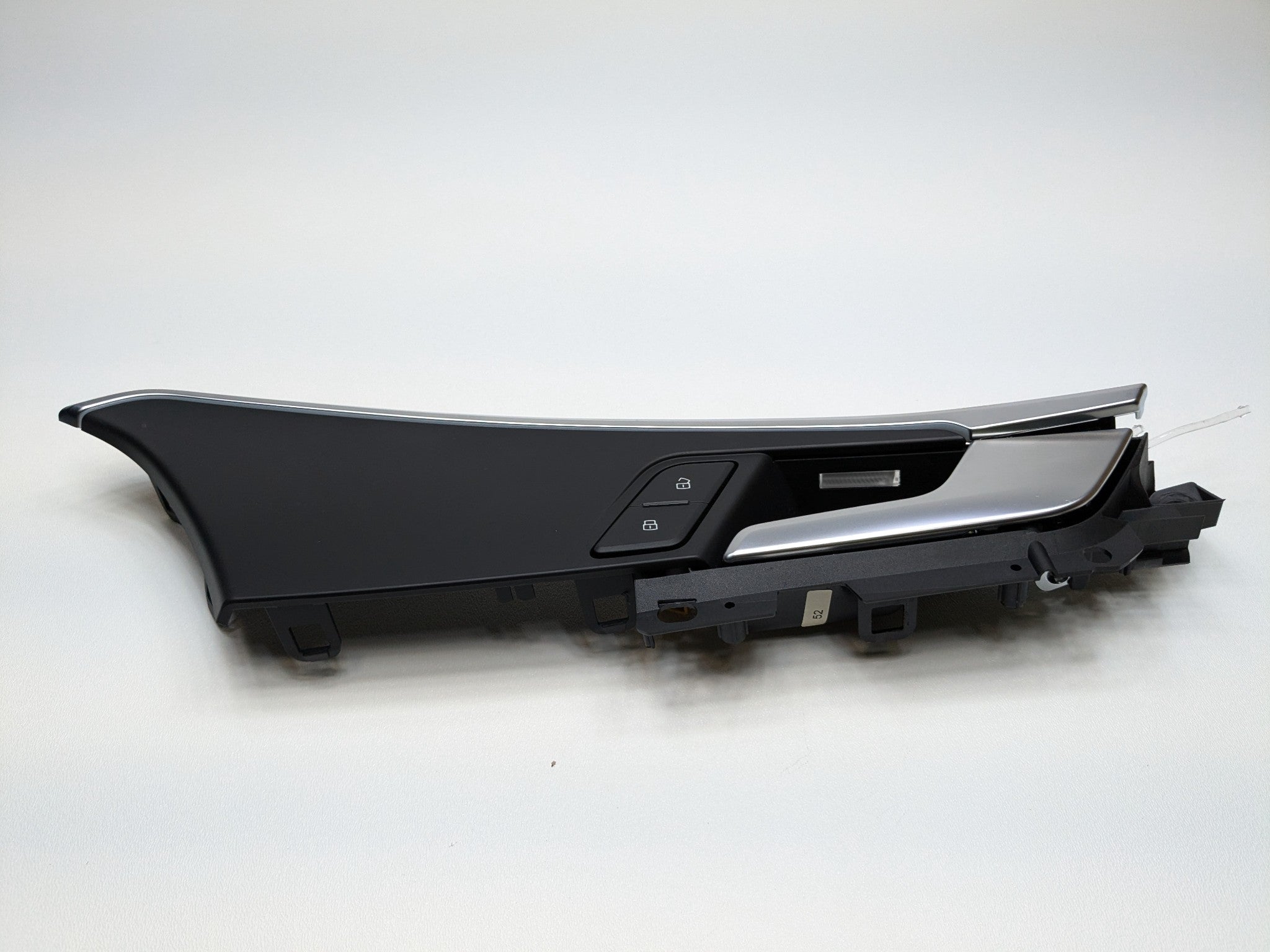 17 - 22 OEM AUDI S4 FRONT RIGHT PASSENGER SIDE INTERIOR DOOR HANDLE WITH SWITCH