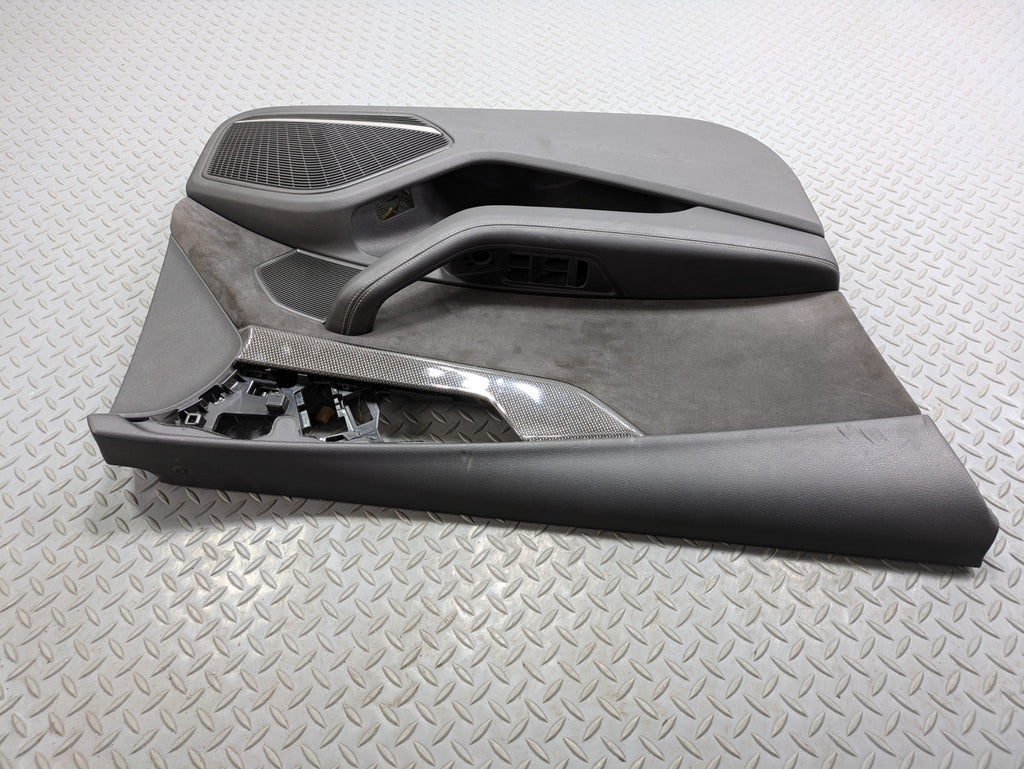 2017 - 2022 OEM AUDI S4 FRONT LEFT DRIVER SIDE DOOR TRIM PANEL ASSEMBLY