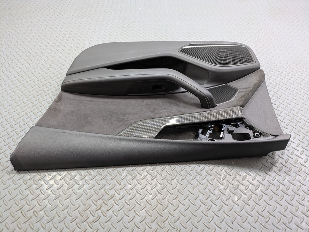 2017 - 2022 OEM AUDI S4 FRONT RIGHT PASSENGER SIDE DOOR TRIM PANEL ASSEMBLY