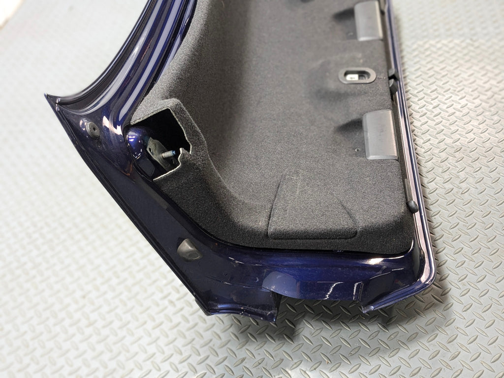 2017 - 2022 OEM AUDI S4 REAR TRUNK DOOR DECKLID SHELL PANEL BLUE WITH EMBLEM