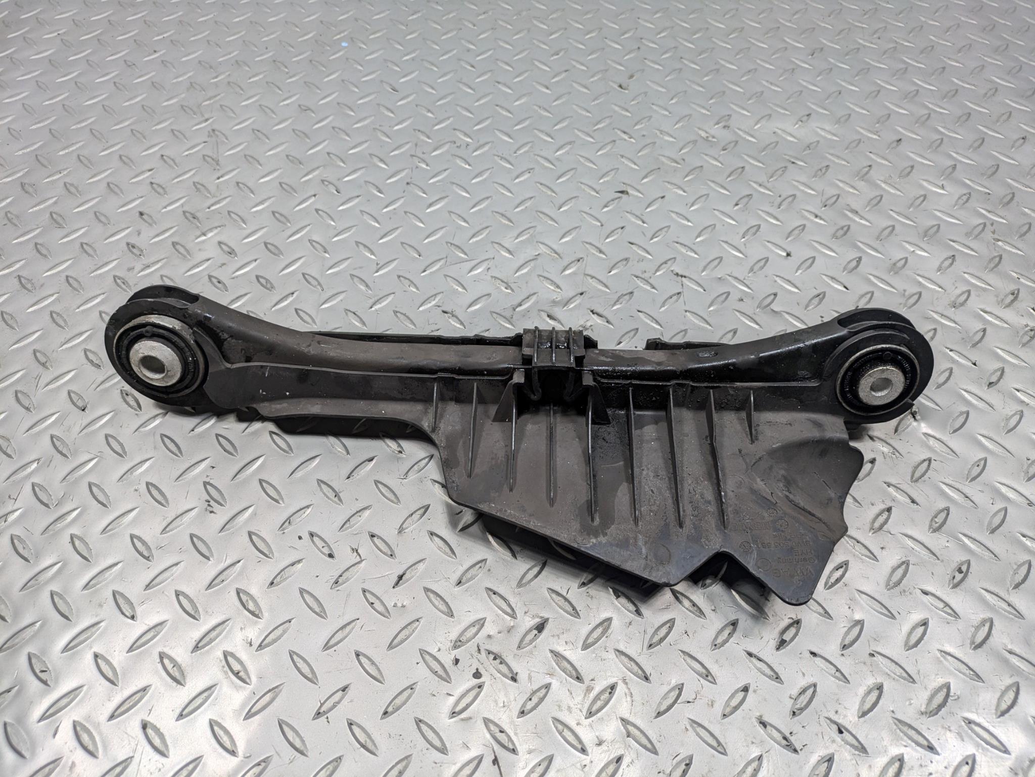 2017 - 2022 OEM AUDI S4 REAR LEFT DRIVER SIDE CONTROL ARM WITH STONE GUARD