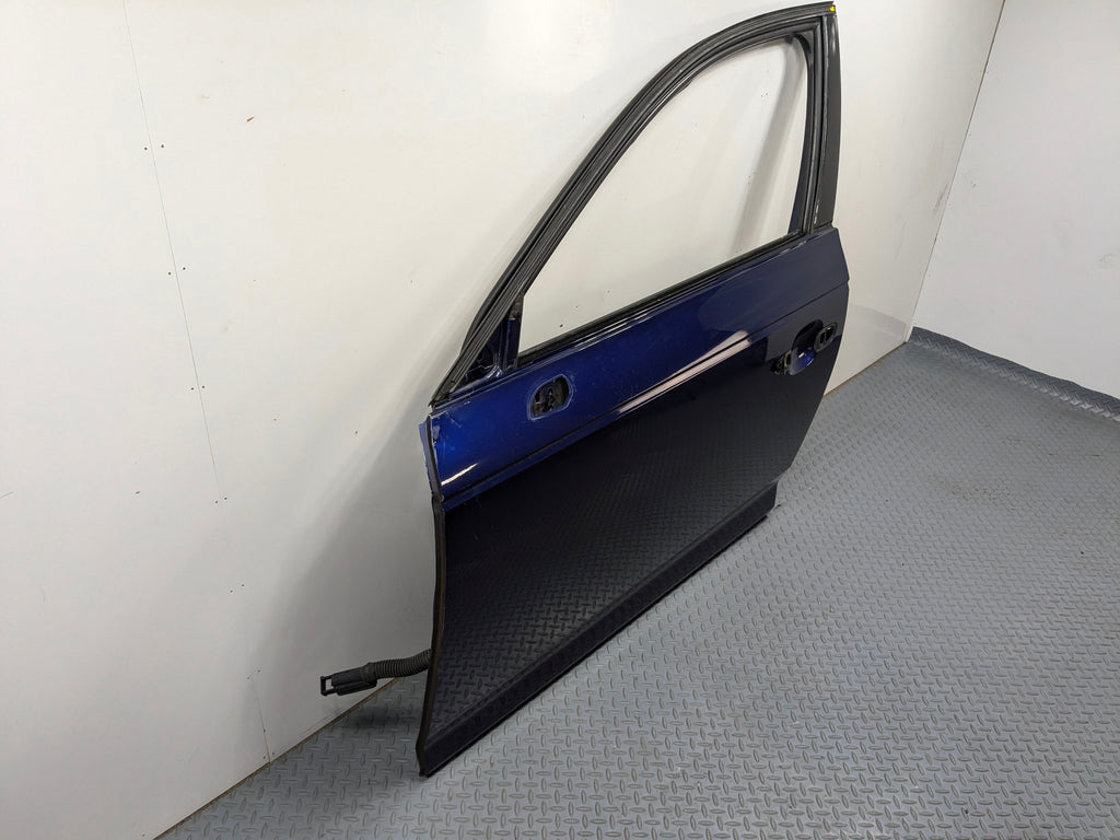 2017 - 2022 OEM AUDI S4 FRONT LEFT DRIVER SIDE DOOR SHELL PANEL BLUE ASSEMBLY