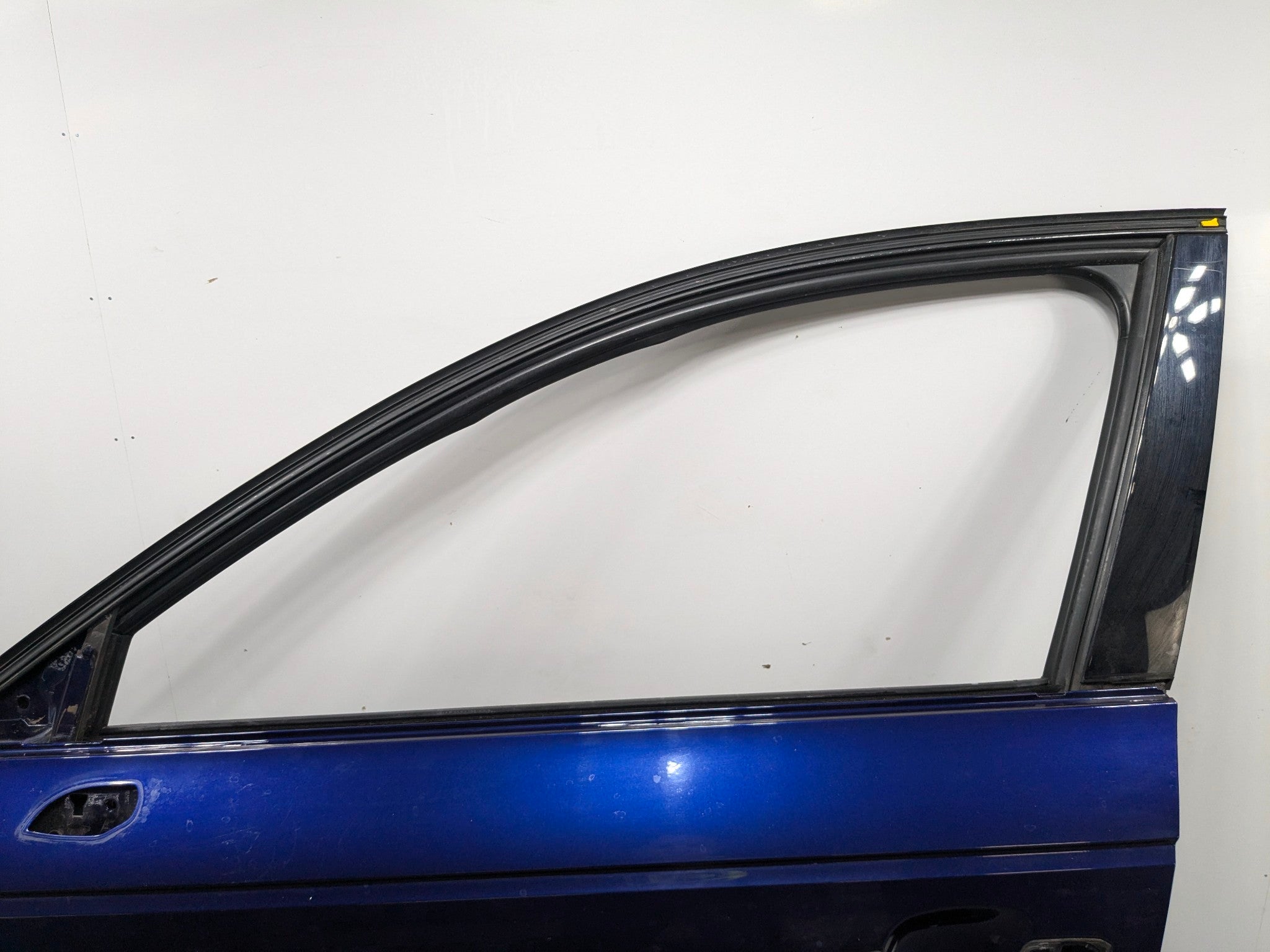 2017 - 2022 OEM AUDI S4 FRONT LEFT DRIVER SIDE DOOR SHELL PANEL BLUE ASSEMBLY