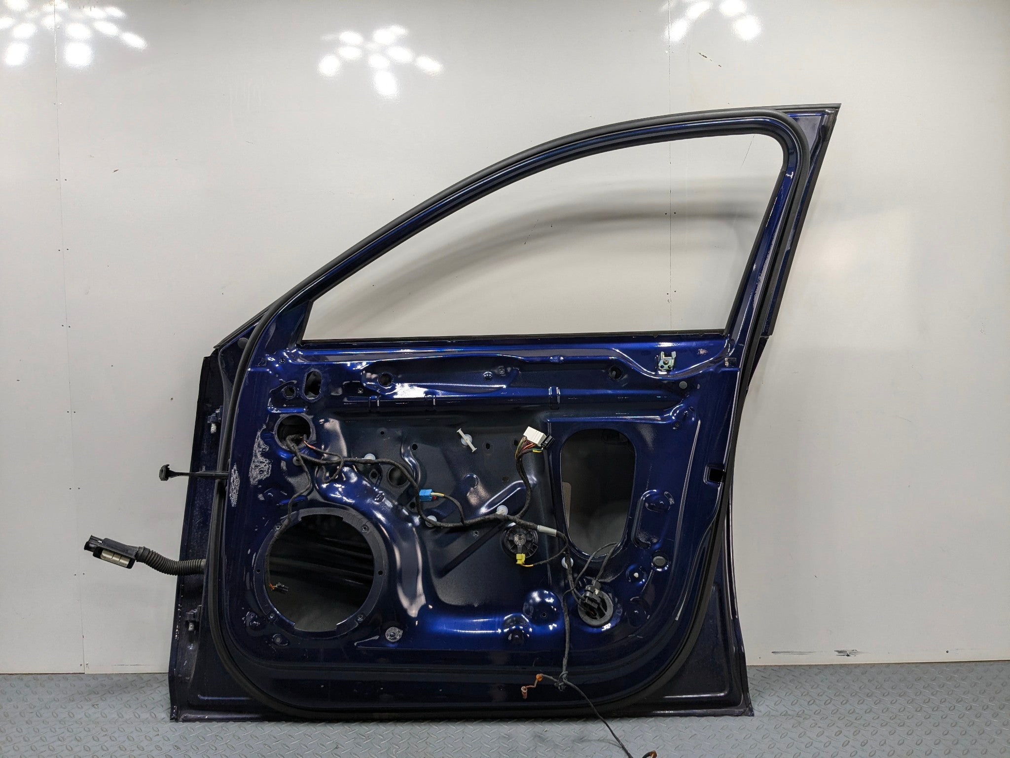 2017 - 2022 OEM AUDI S4 FRONT RIGHT SIDE DOOR SHELL PANEL BLUE ASSEMBLY