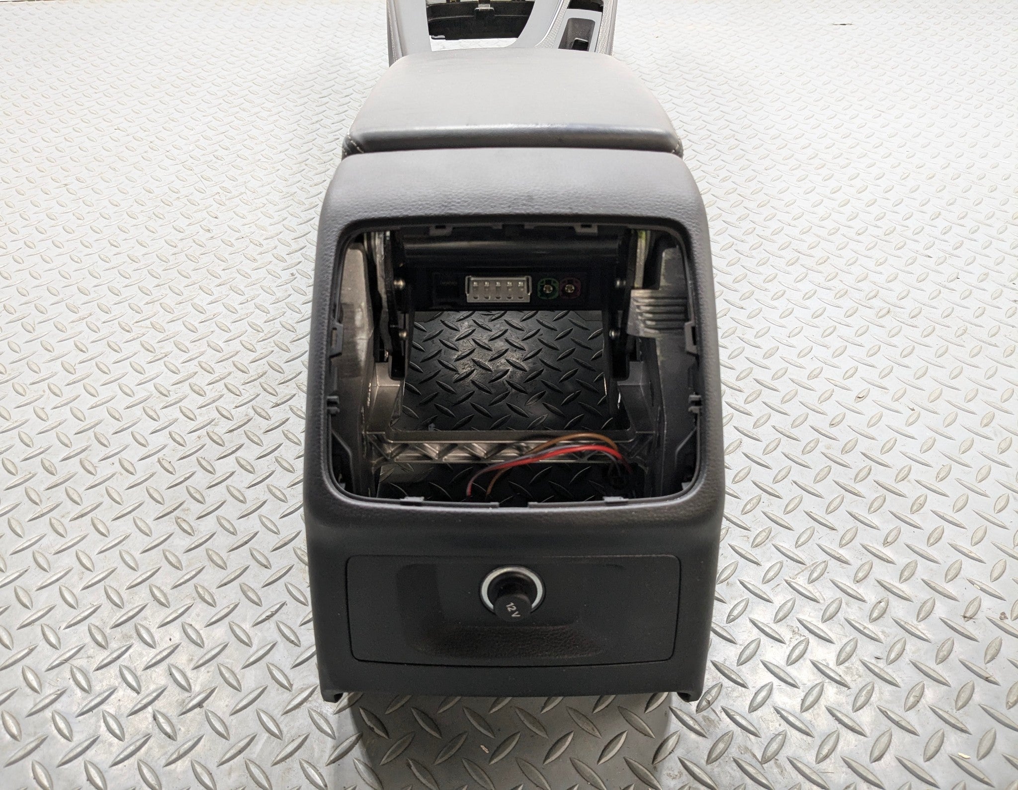 2017 - 2022 OEM AUDI S4 FRONT FLOOR CENTER CONSOLE ARMREST STORAGE COMPARTMENT