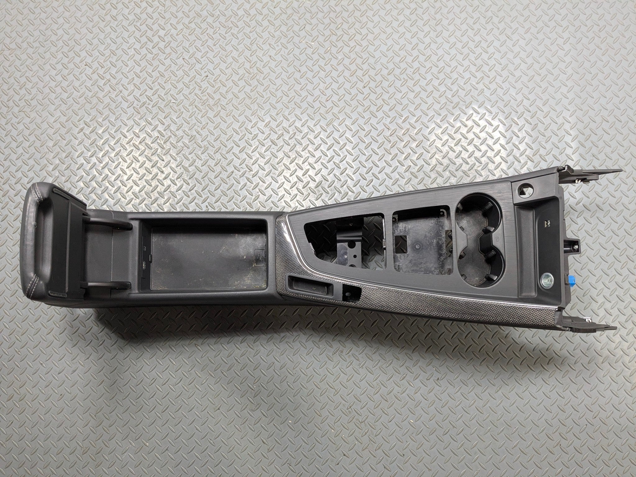 2017 - 2022 OEM AUDI S4 FRONT FLOOR CENTER CONSOLE ARMREST STORAGE COMPARTMENT