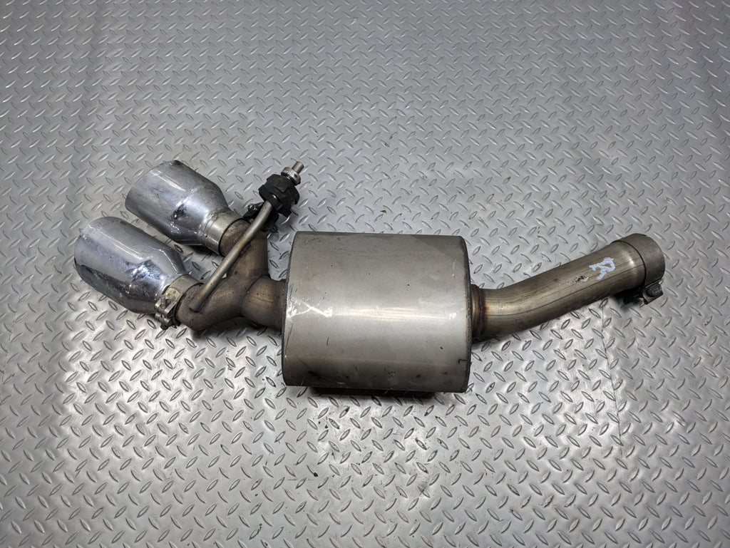 2017 - 2022 AUDI S4 REAR RIGHT PASSENGER SIDE EXHAUST MUFFLER