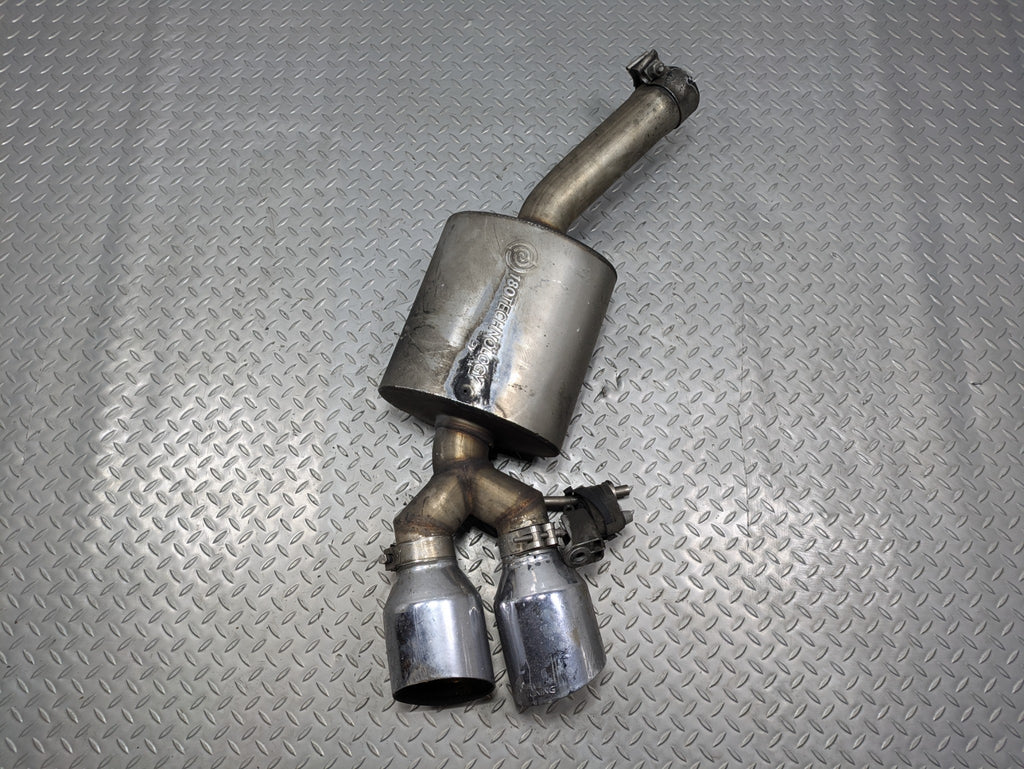 2017 - 2022 AUDI S4 REAR RIGHT PASSENGER SIDE EXHAUST MUFFLER