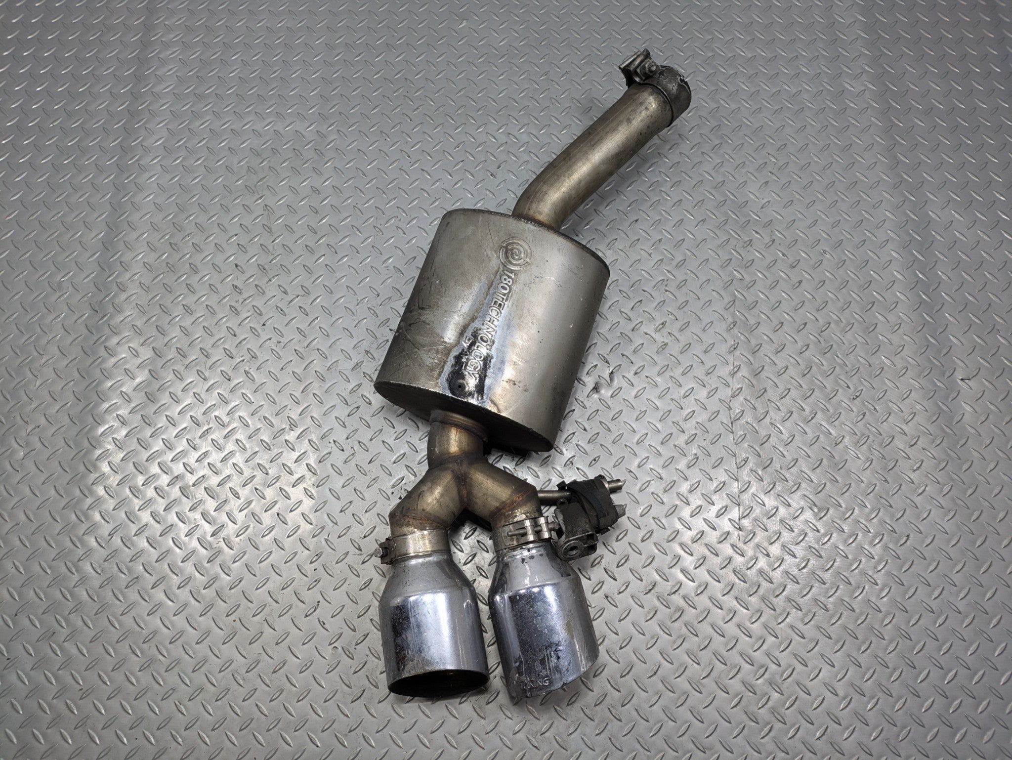 2017 - 2022 AUDI S4 REAR RIGHT PASSENGER SIDE EXHAUST MUFFLER