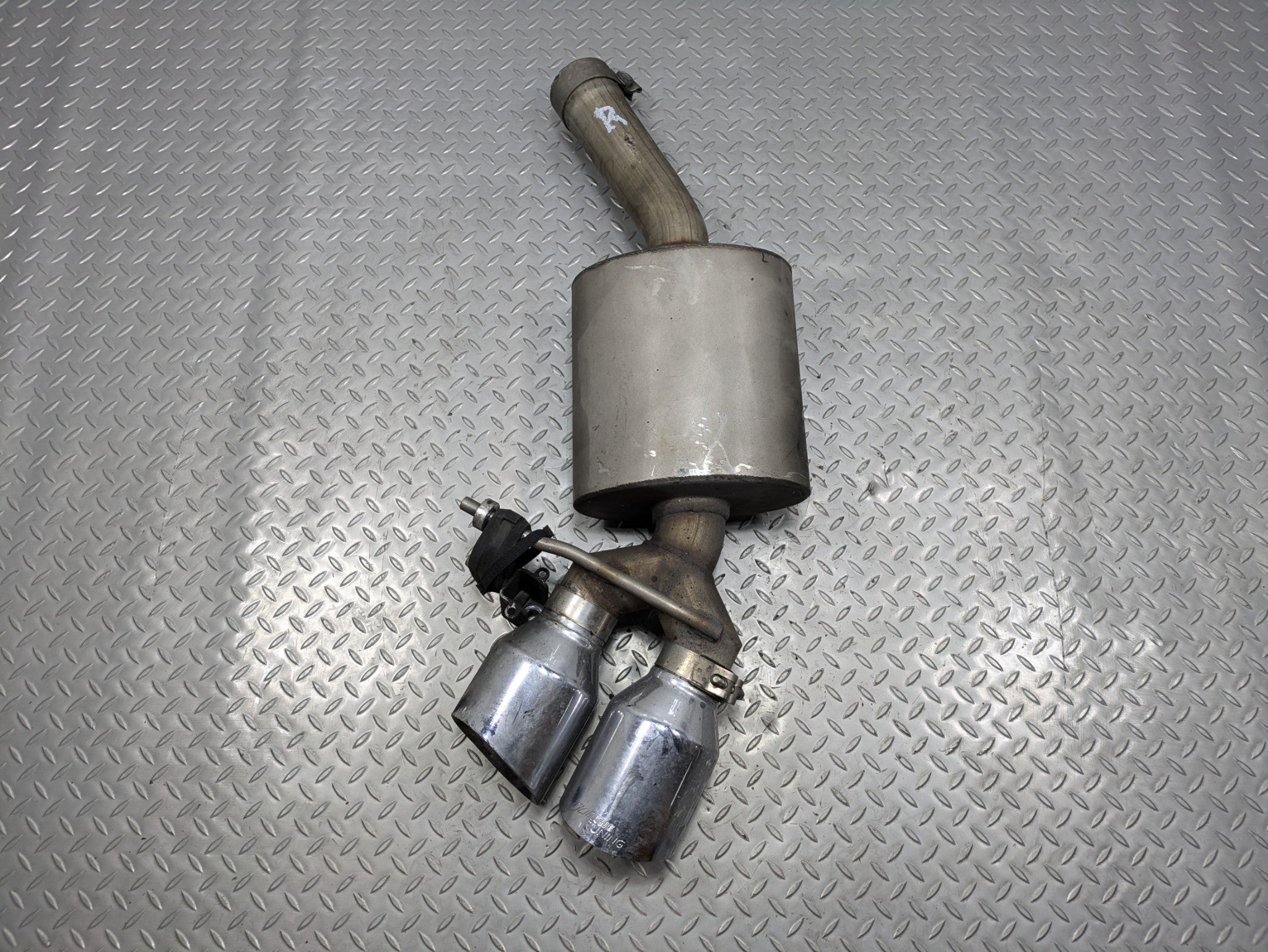 2017 - 2022 AUDI S4 REAR RIGHT PASSENGER SIDE EXHAUST MUFFLER