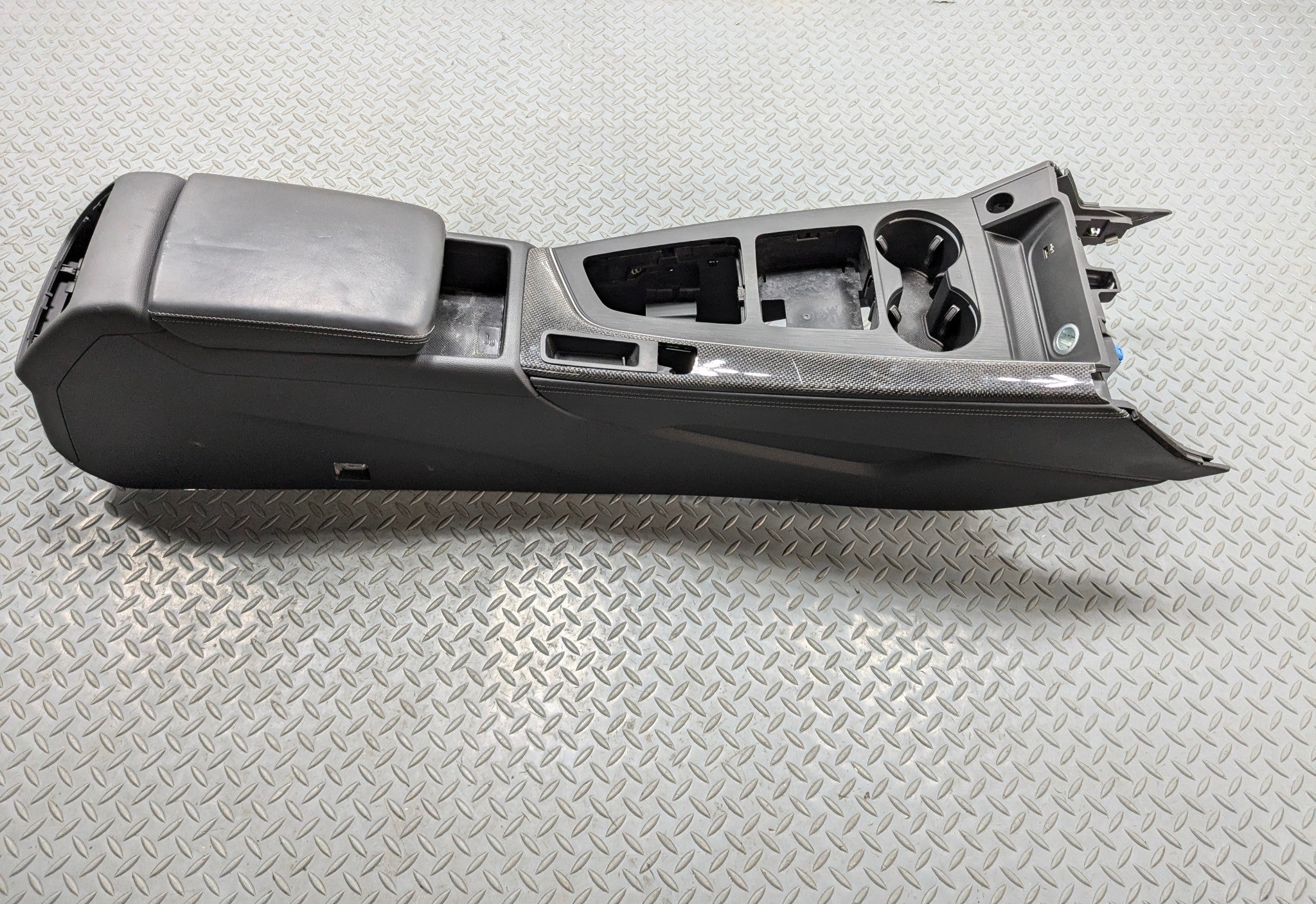 2017 - 2022 OEM AUDI S4 FRONT FLOOR CENTER CONSOLE ARMREST STORAGE COMPARTMENT