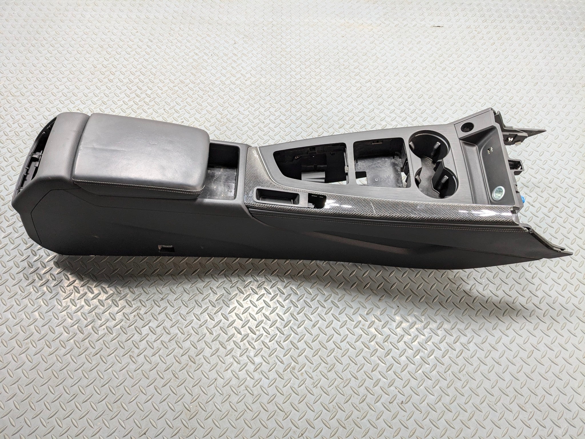 2017 - 2022 OEM AUDI S4 FRONT FLOOR CENTER CONSOLE ARMREST STORAGE COMPARTMENT