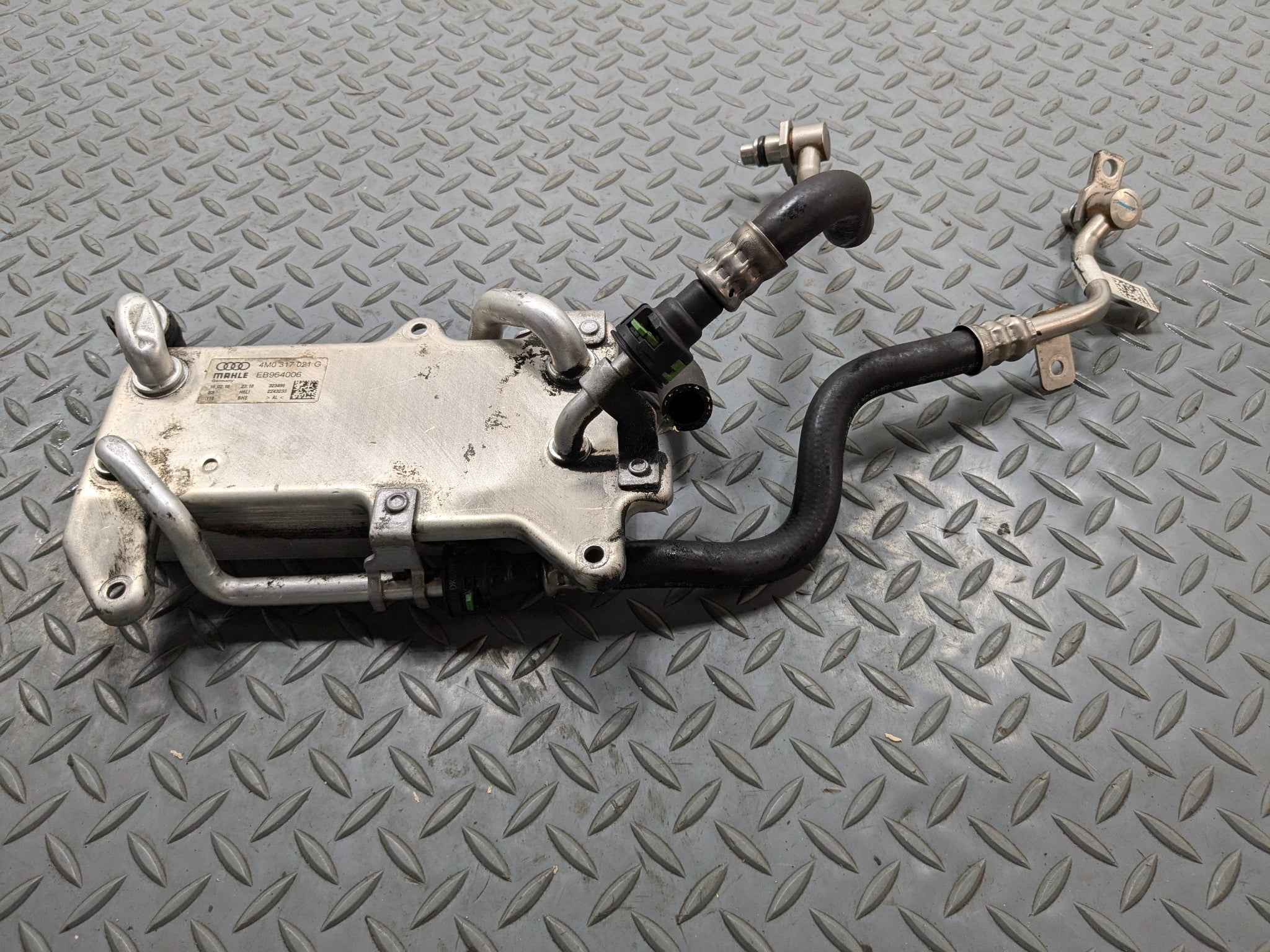 2017 - 2022 OEM AUDI S4 AUTOMATIC TRANSMISSION OIL COOLER WITH HOSE