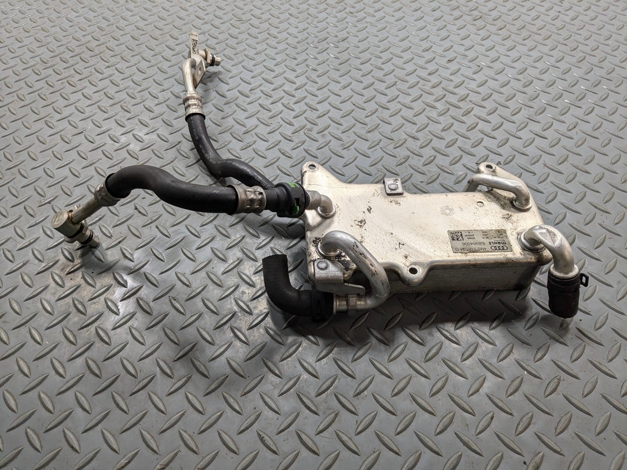 2017 - 2022 OEM AUDI S4 AUTOMATIC TRANSMISSION OIL COOLER WITH HOSE