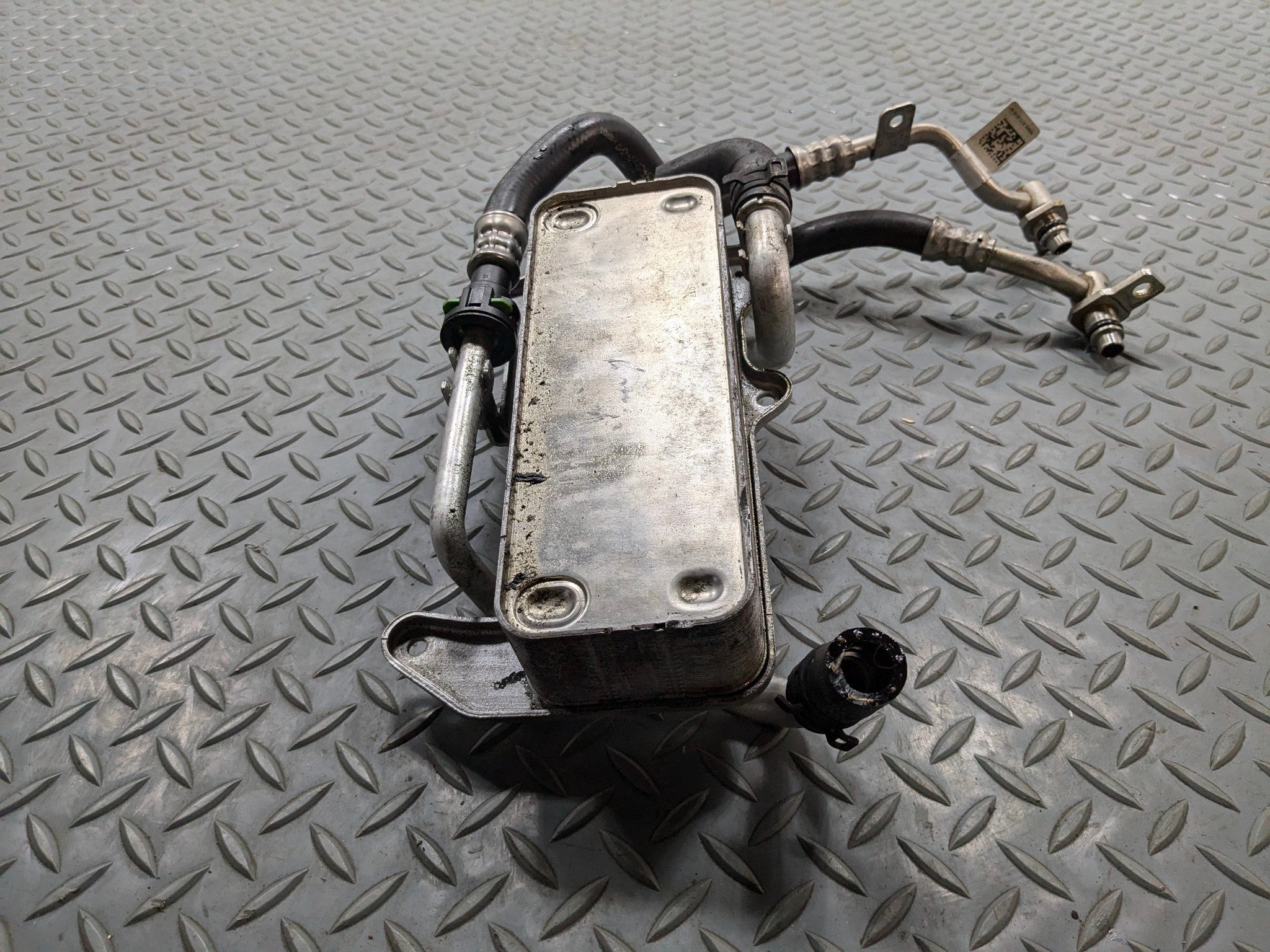 2017 - 2022 OEM AUDI S4 AUTOMATIC TRANSMISSION OIL COOLER WITH HOSE