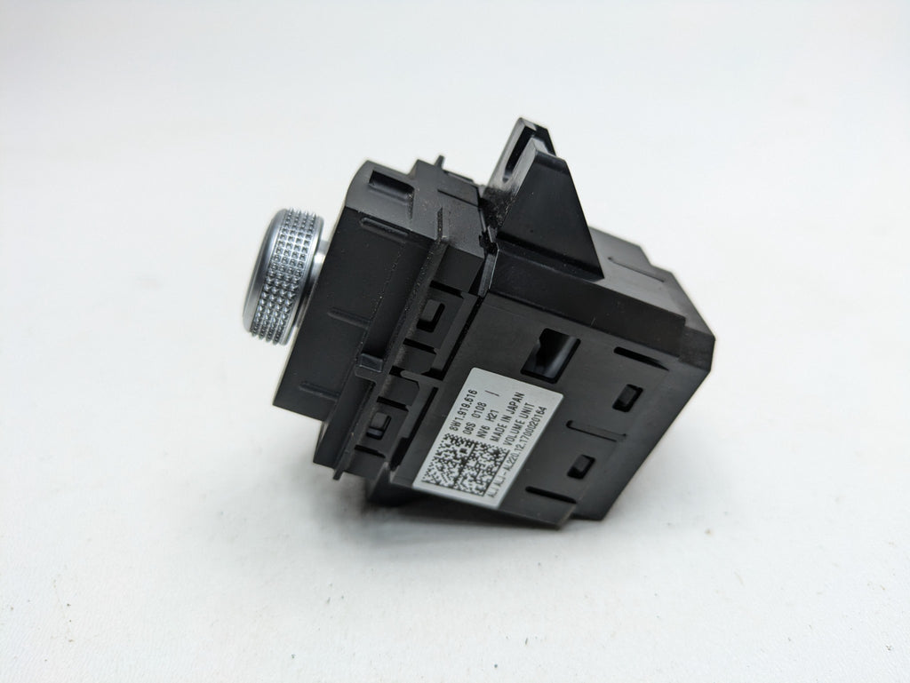 2017 - 2022 OEM AUDI S4 AUDIO VOLUME KNOB CONTROL BUTTON AND SWITCH BLACK