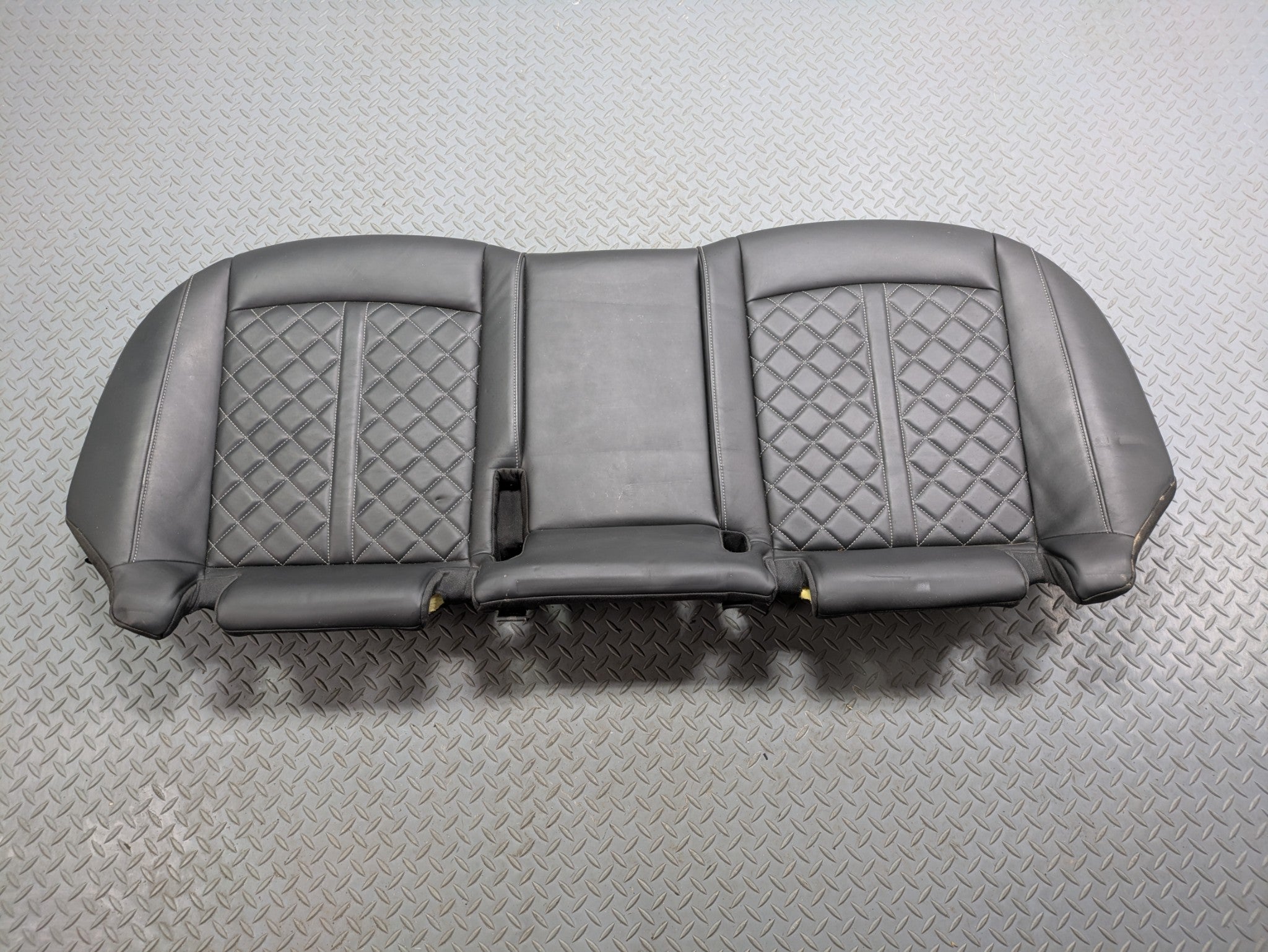 2017 - 2022 OEM AUDI S4 REAR SIDE LOWER SEAT BOTTOM CUSHION CARBON GREY