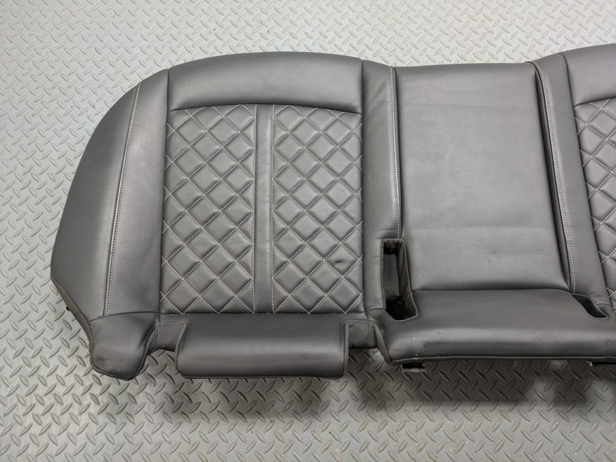 2017 - 2022 OEM AUDI S4 REAR SIDE LOWER SEAT BOTTOM CUSHION CARBON GREY