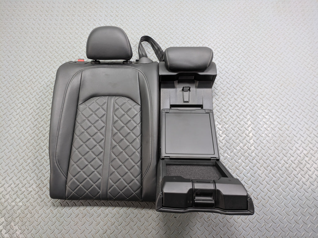 17 - 22 OEM AUDI S4 REAR RIGHT PASSENGER SIDE UPPER SEAT BACKREST CARBON GREY