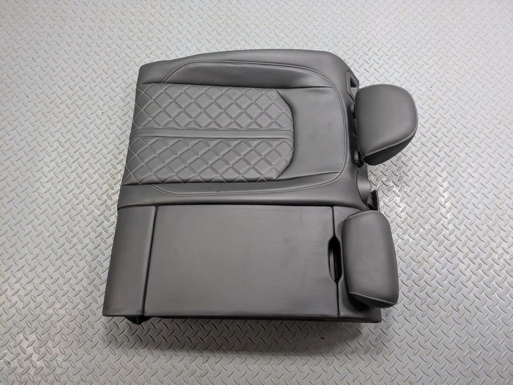 17 - 22 OEM AUDI S4 REAR RIGHT PASSENGER SIDE UPPER SEAT BACKREST CARBON GREY