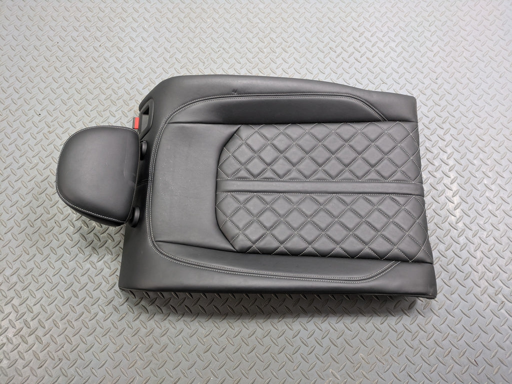 2017 - 2022 OEM AUDI S4 REAR LEFT SIDE UPPER SEAT BACKREST CUSHION CARBON GREY