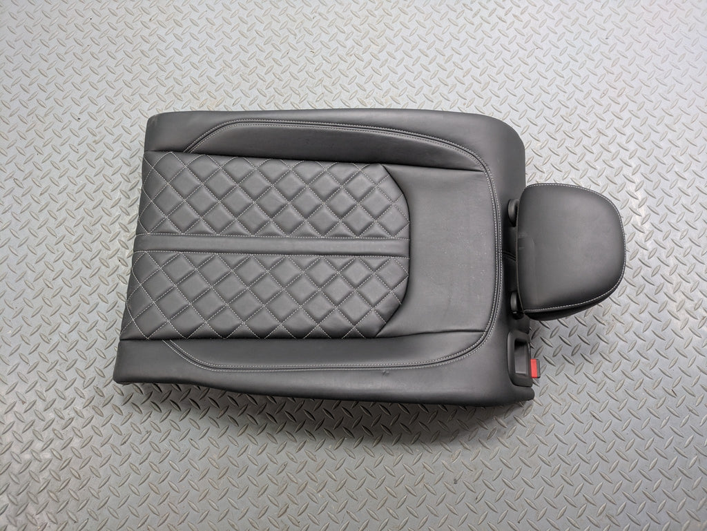 2017 - 2022 OEM AUDI S4 REAR LEFT SIDE UPPER SEAT BACKREST CUSHION CARBON GREY
