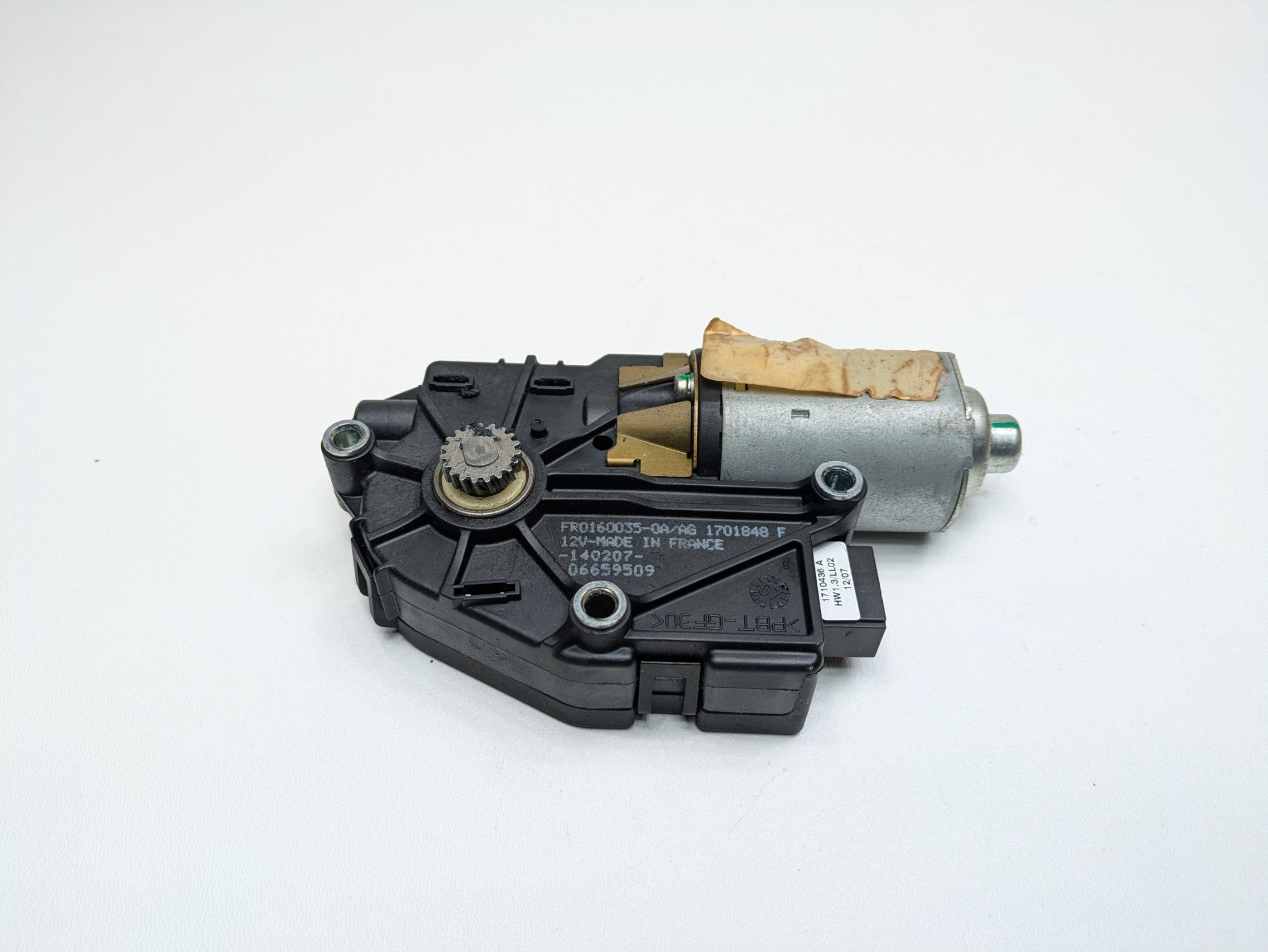 06 - 08 OEM BMW 328I SUN ROOF SHADE WINDOW GLASS SLIDING POWER MOTOR ASSEMBLY