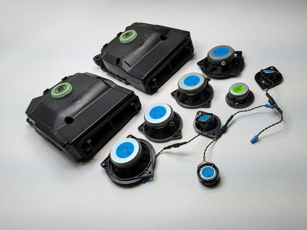 2006 - 2008 OEM BMW 328I INTERIOR AUDIO SOUND SYSTEM SPEAKER SET OF 10