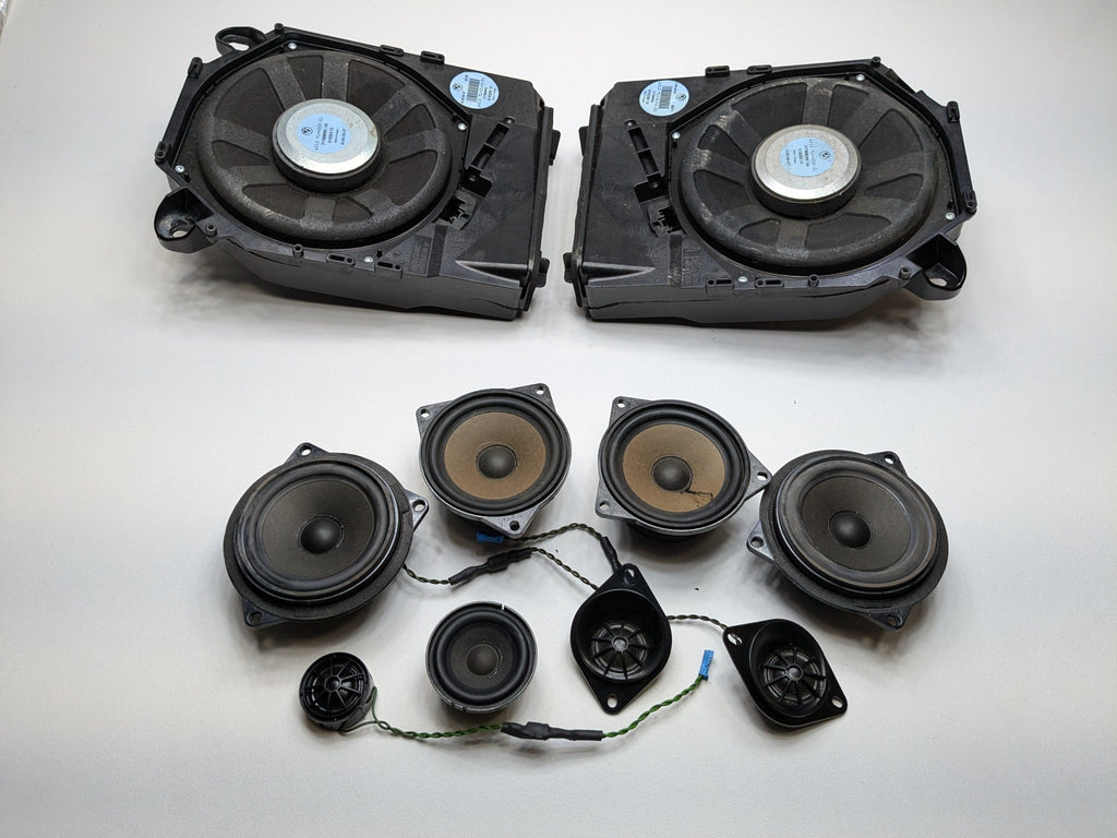 2006 - 2008 OEM BMW 328I INTERIOR AUDIO SOUND SYSTEM SPEAKER SET OF 10