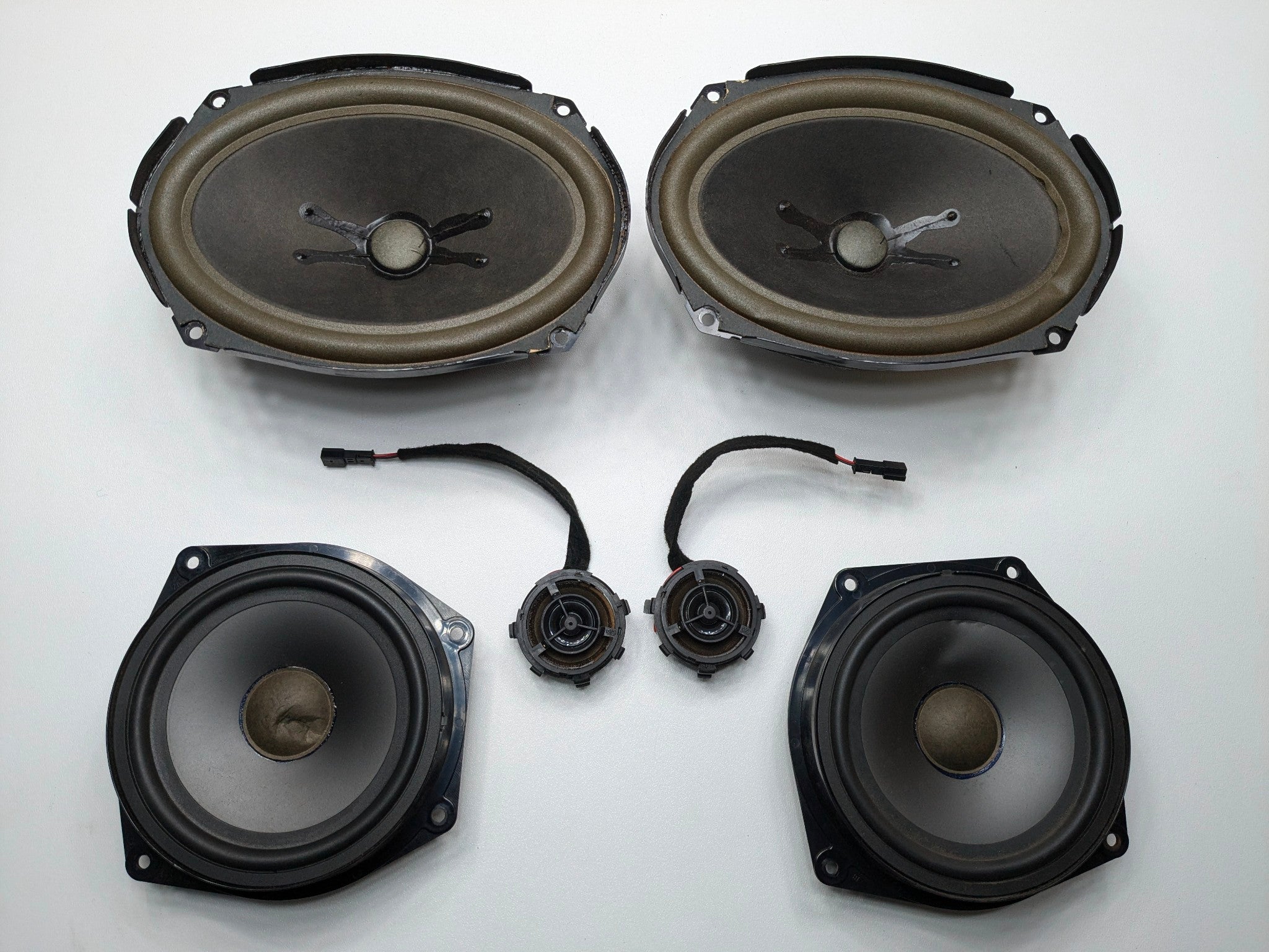 2002 - 2004 OEM MINI COOPER INTERIOR AUDIO SOUND SYSTEM SPEAKER SET OF 6
