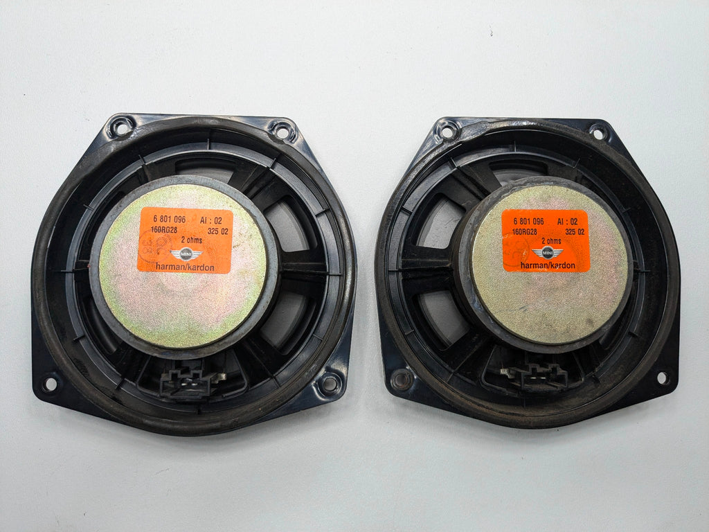 2002 - 2004 OEM MINI COOPER INTERIOR AUDIO SOUND SYSTEM SPEAKER SET OF 6