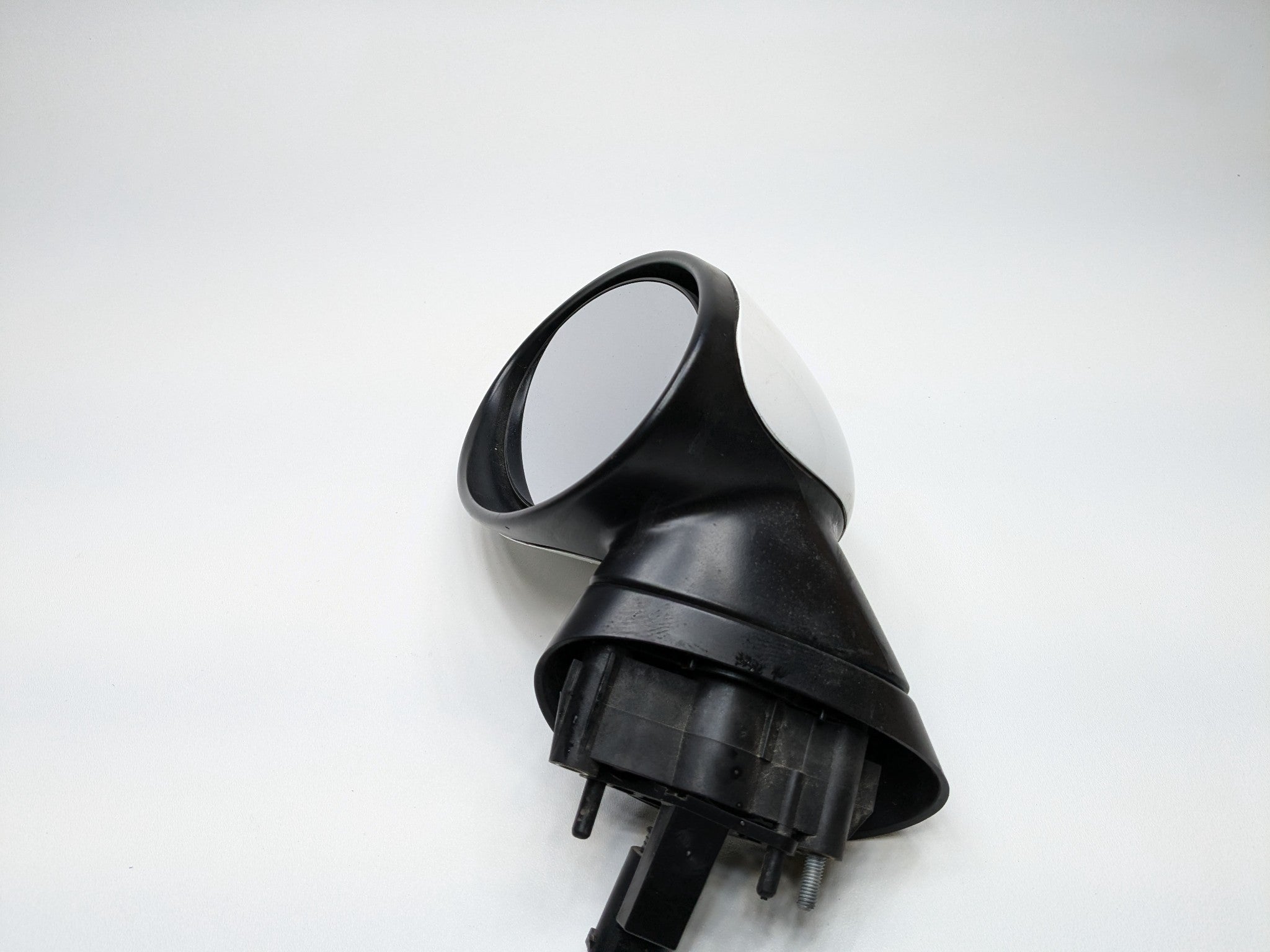 2002 - 2004 OEM MINI COOPER FRONT LEFT DRIVER SIDE REAR VIEW DOOR MIRROR WHITE