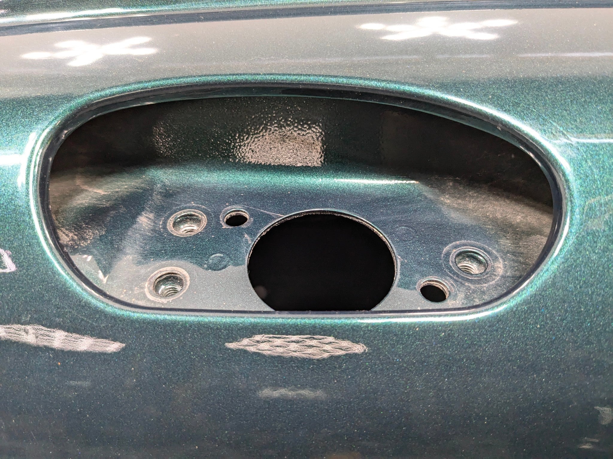 2002 - 2004 OEM MINI COOPER FRONT LEFT DRIVER SIDE DOOR SHELL PANEL ASSEMBLY