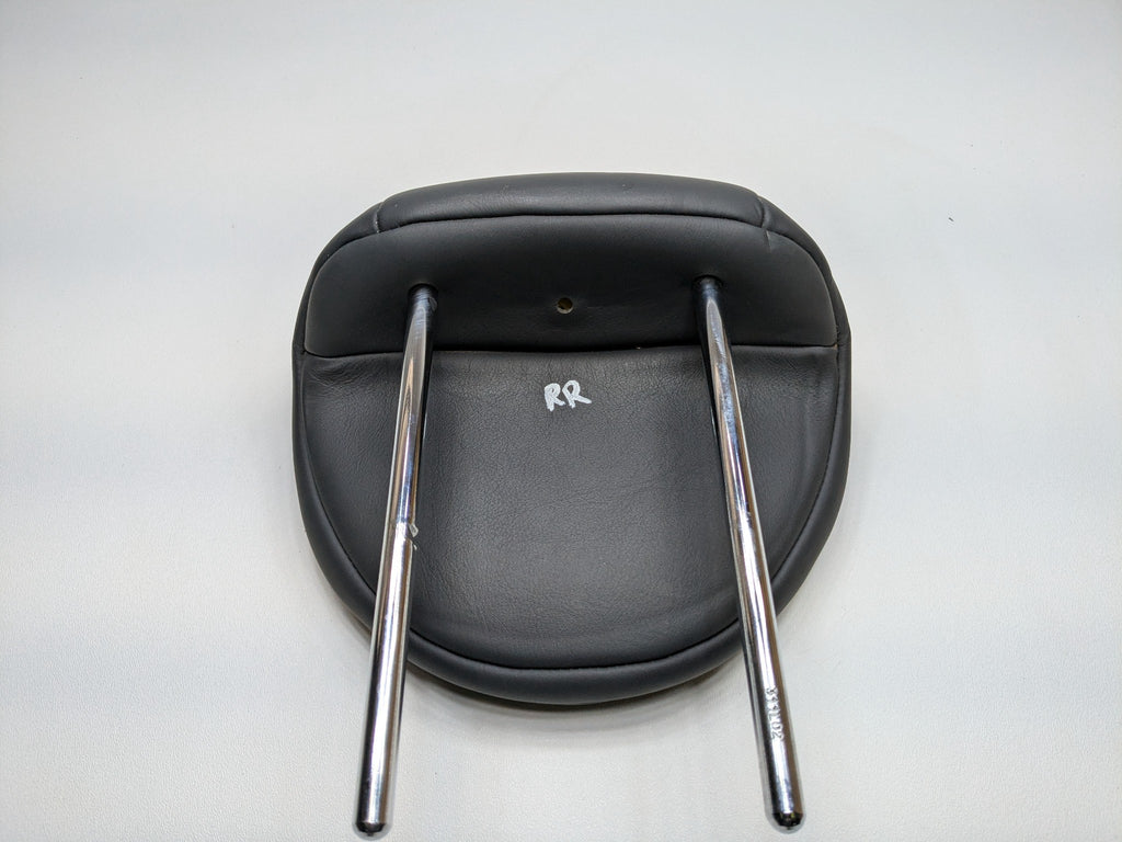 02 - 04 OEM MINI COOPER REAR RIGHT PASSENGER SIDE SEAT HEADREST BLACK LEATHER
