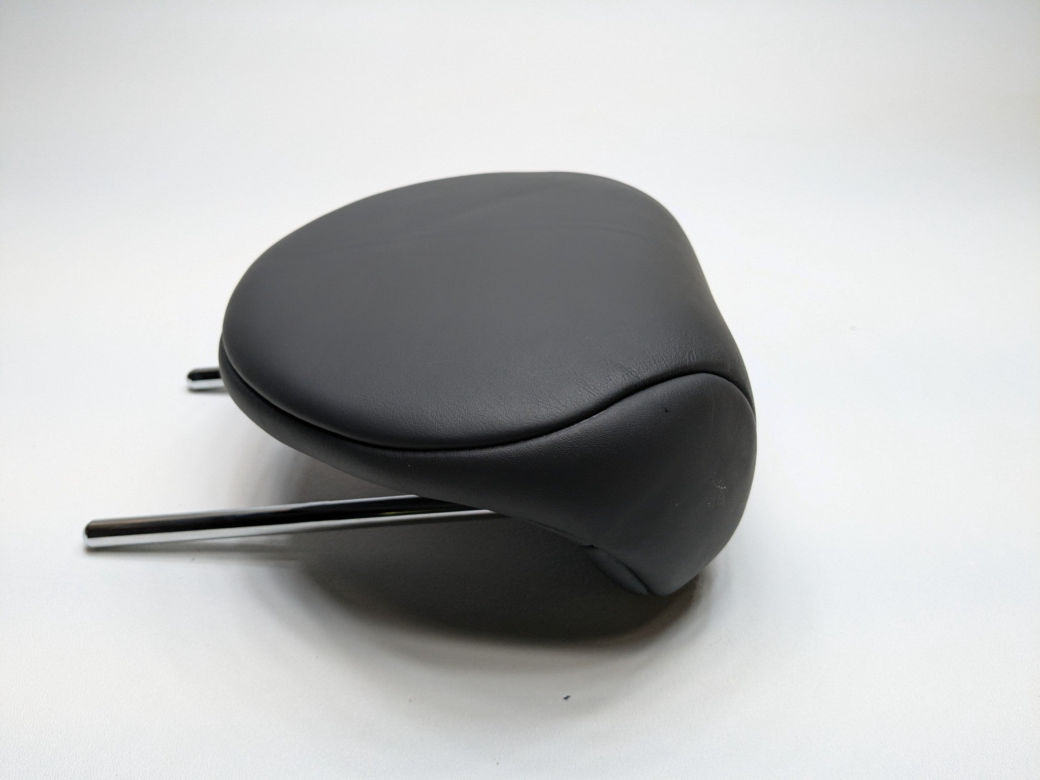 2002 - 2004 OEM MINI COOPER REAR LEFT DRIVER SIDE SEAT HEADREST BLACK LEATHER