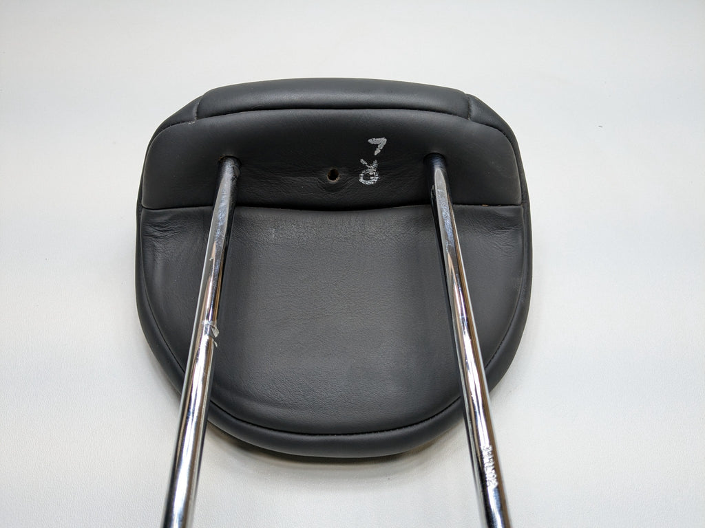 2002 - 2004 OEM MINI COOPER REAR LEFT DRIVER SIDE SEAT HEADREST BLACK LEATHER