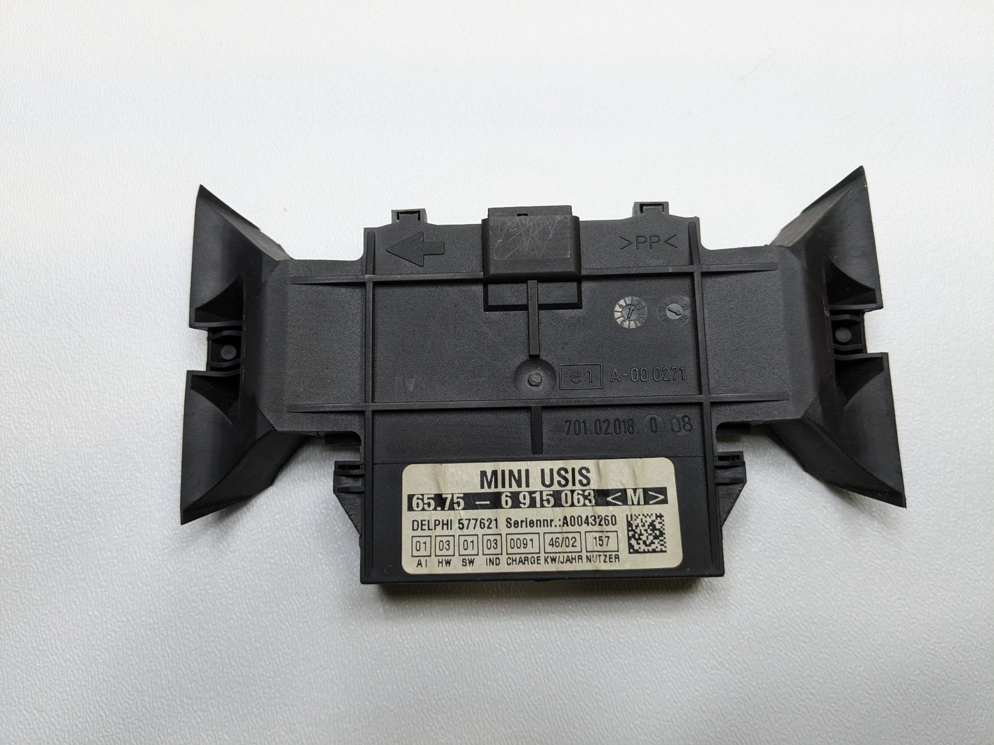 2002 - 2004 OEM MINI COOPER ULTRASONIC ALARM MOTION SENSOR CONTROL MODULE UNIT