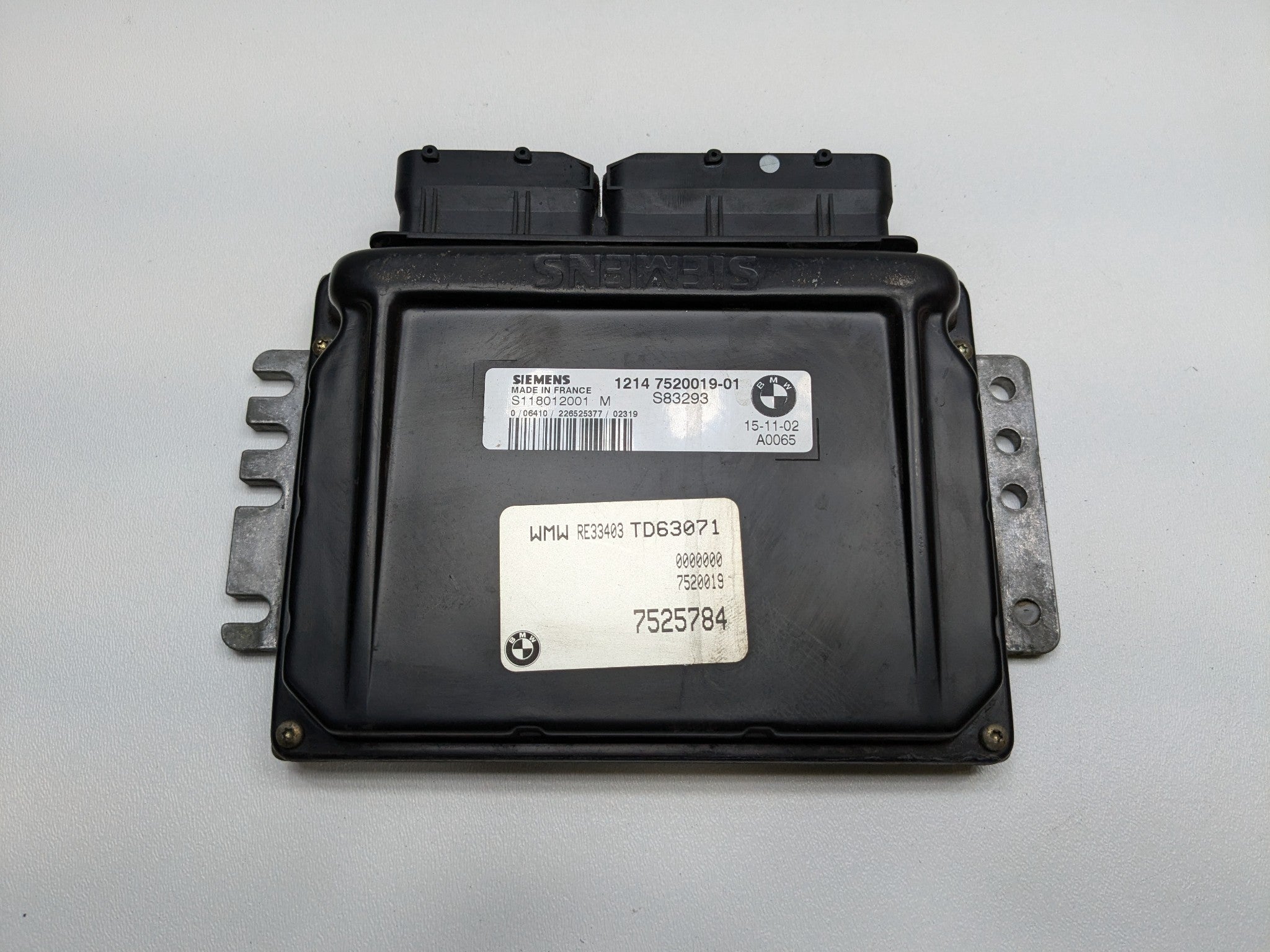 2002 - 2004 OEM MINI COOPER ENGINE BRAIN COMPUTER CONTROL MODULE UNIT