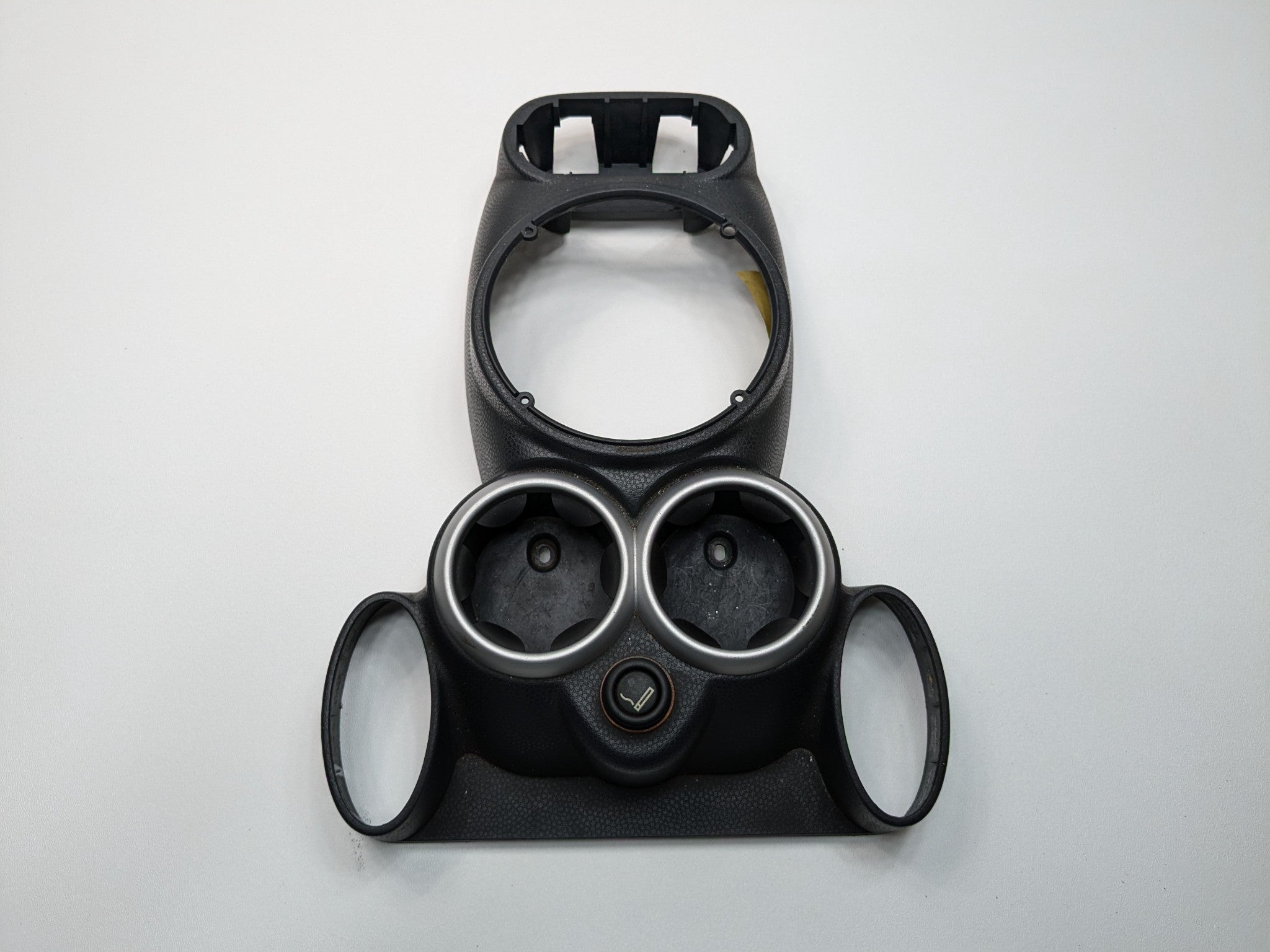 2002 - 2004 OEM MINI COOPER CENTER CONSOLE FLOOR SHIFTER TRIM BEZEL CUP HOLDER