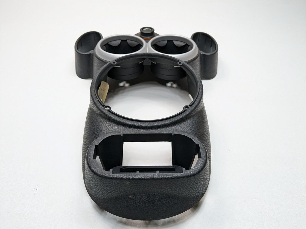 2002 - 2004 OEM MINI COOPER CENTER CONSOLE FLOOR SHIFTER TRIM BEZEL CUP HOLDER