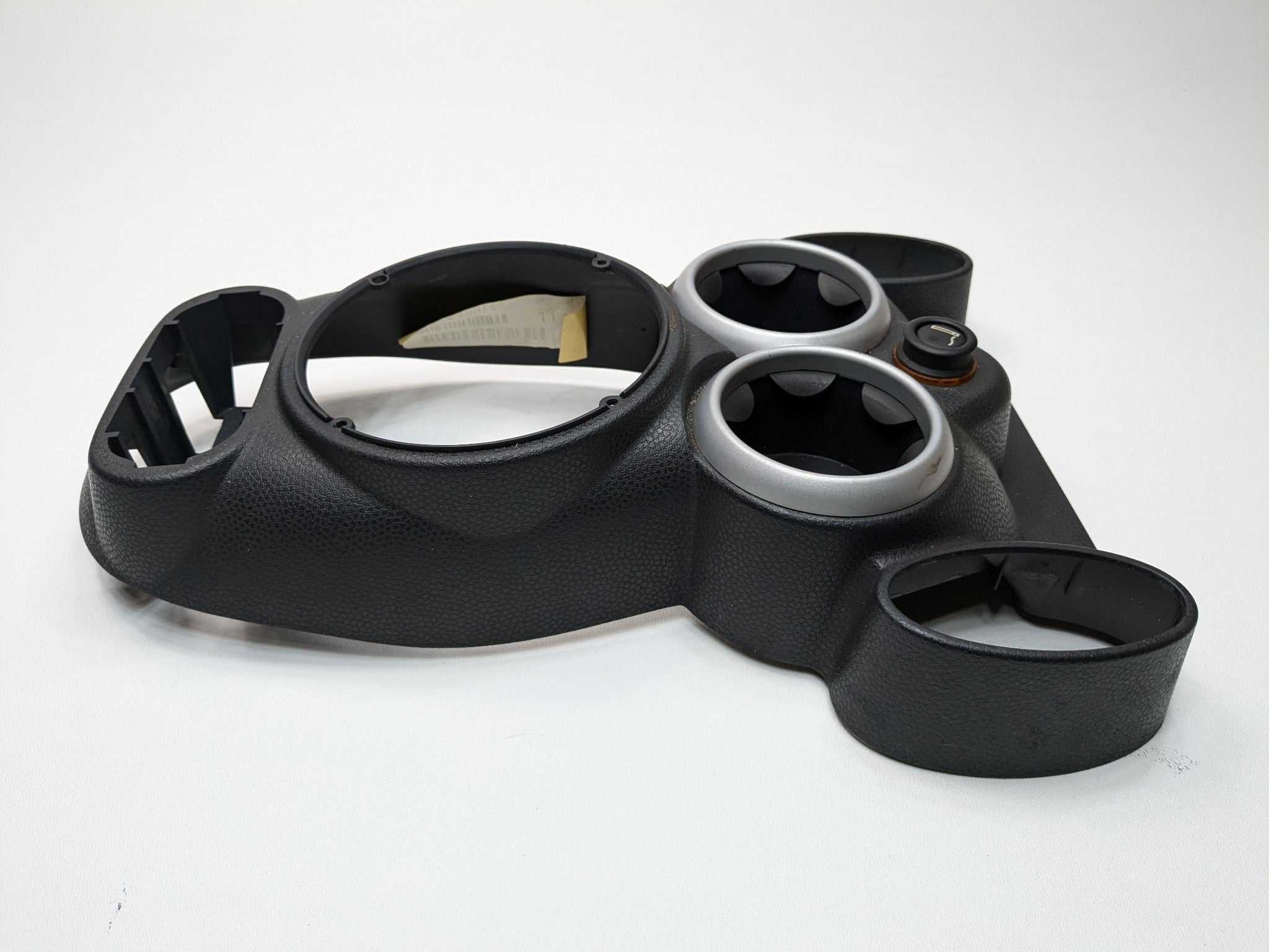 2002 - 2004 OEM MINI COOPER CENTER CONSOLE FLOOR SHIFTER TRIM BEZEL CUP HOLDER