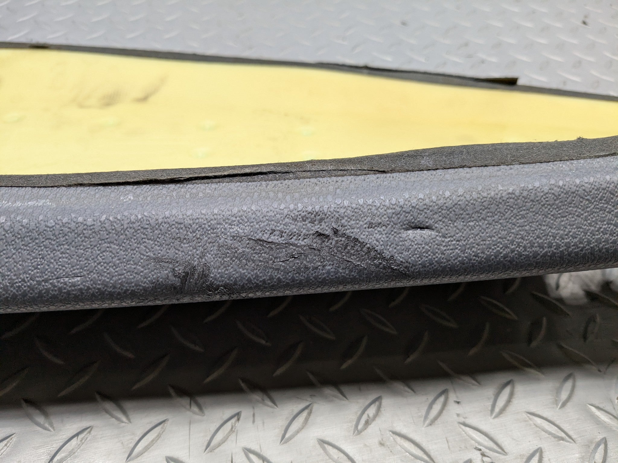 2002 - 2004 OEM MINI COOPER FRONT DASHBOARD DASH COVER TRIM BLACK LEATHER