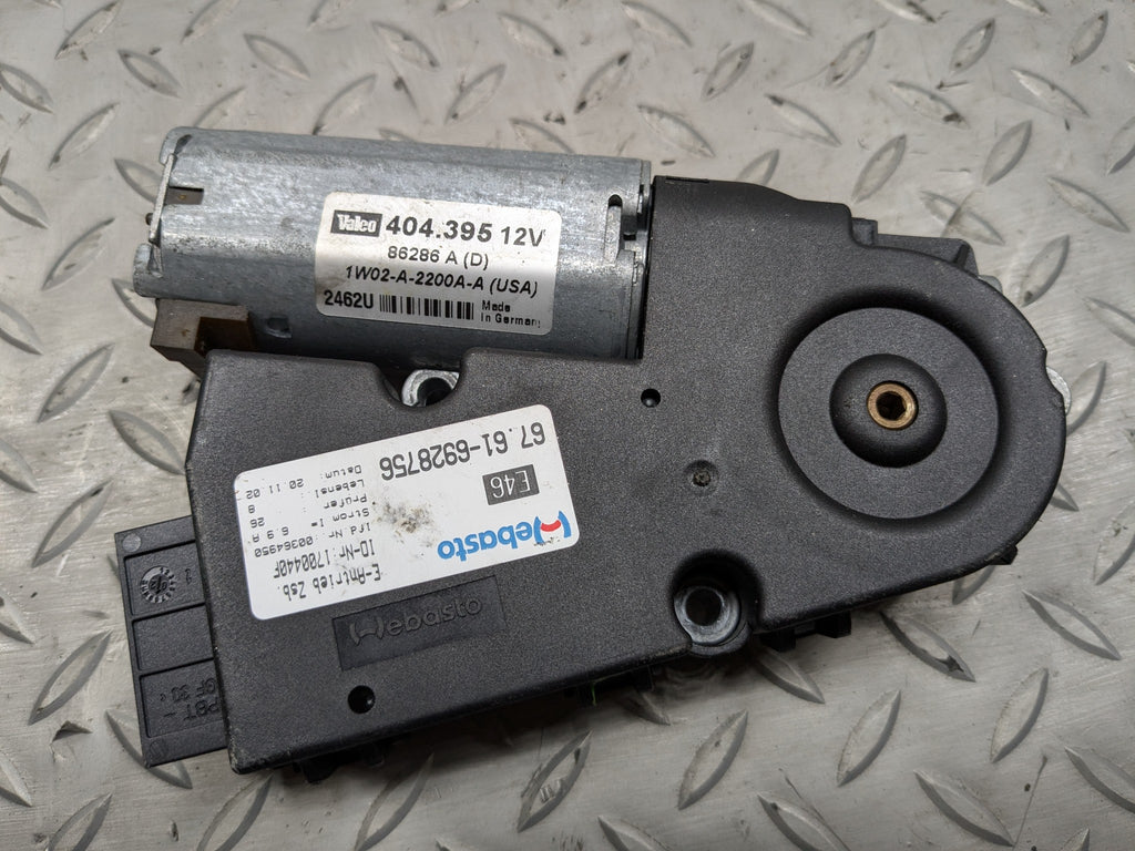 2002 - 2004 OEM MINI COOPER SUN ROOF SHADE WINDOW GLASS SLIDING POWER MOTOR