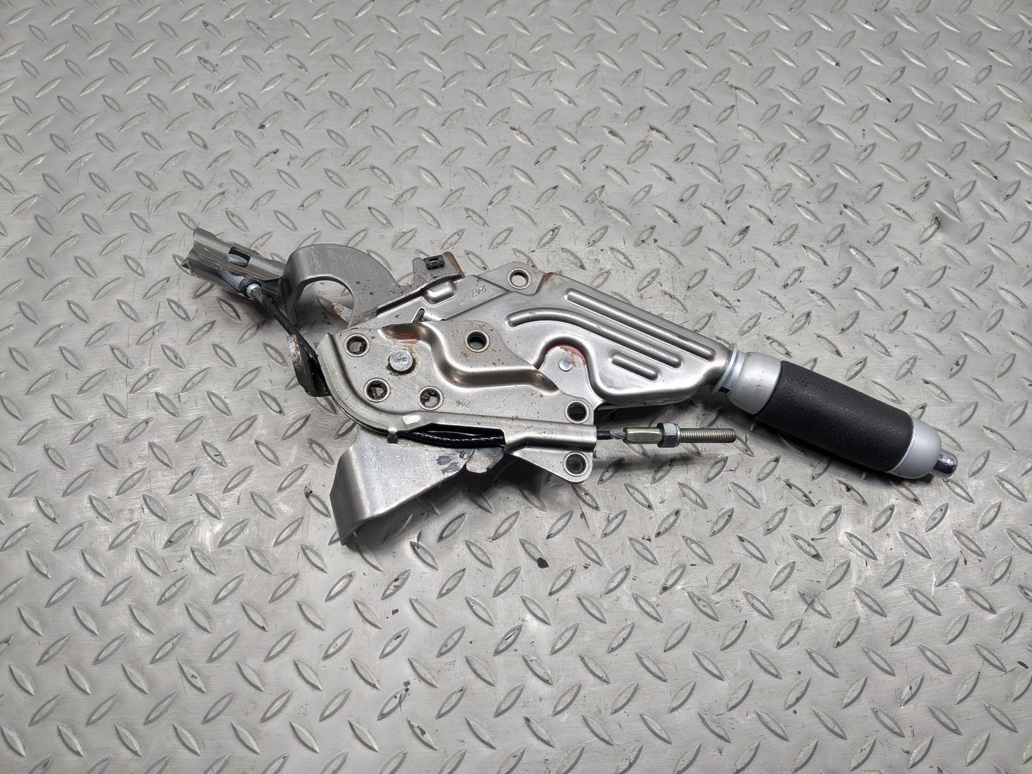 2002 - 2004 OEM MINI COOPER EMERGENCY PARKING BRAKE HANDLE WITH BRACKET