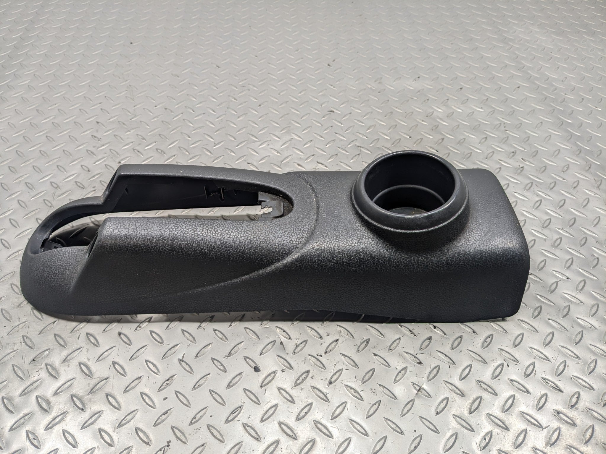 02 - 04 OEM MINI COOPER CENTER CONSOLE ARMREST LID STORAGE TOP CUP HOLDER BLACK
